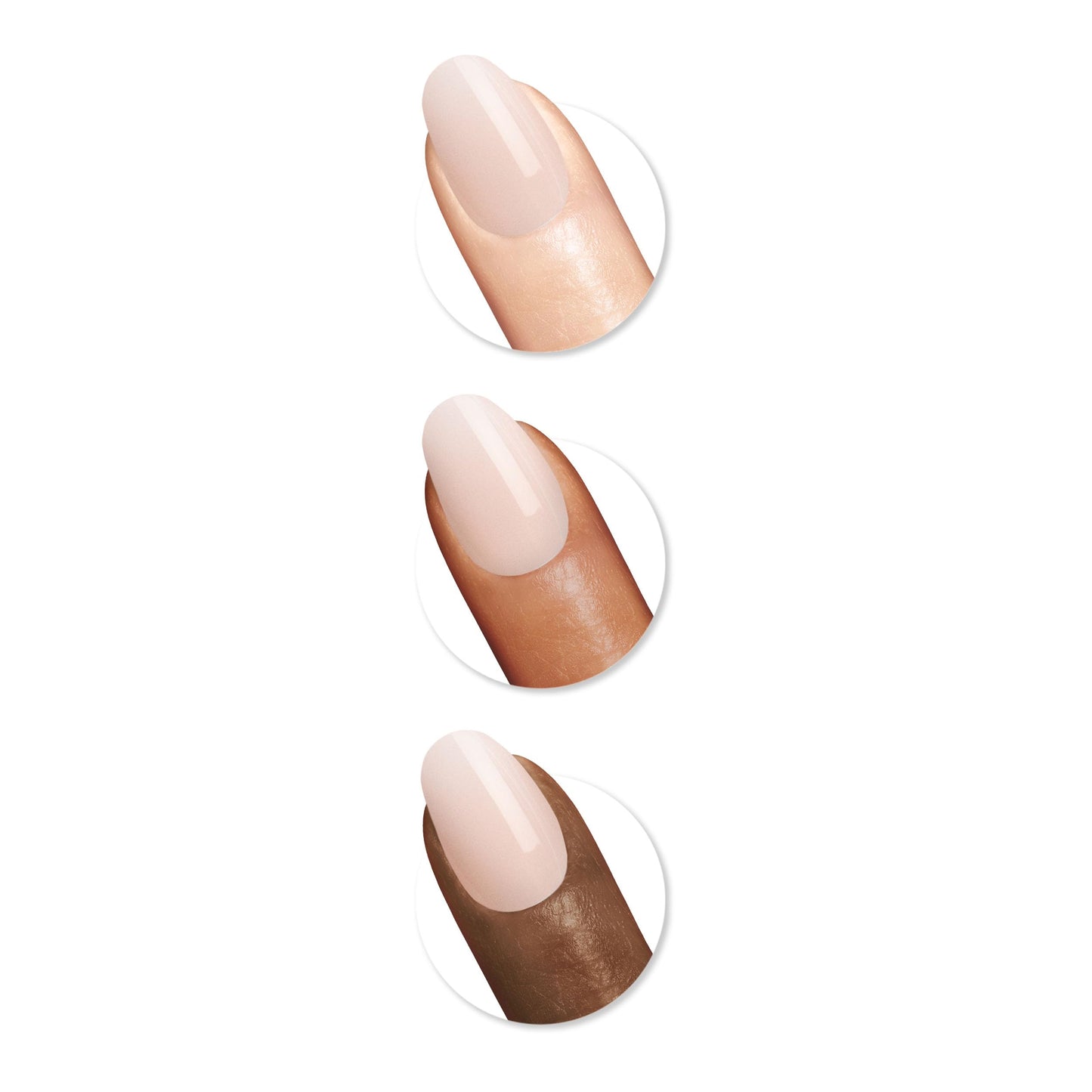 Sally Hansen Salon Effects Perfect Press-On Nails | Oval Shape | Easy to Apply, Non-Damaging | 30 Nails, Nail Glue, Adhesive Tabs, File | Ombre-Lievable