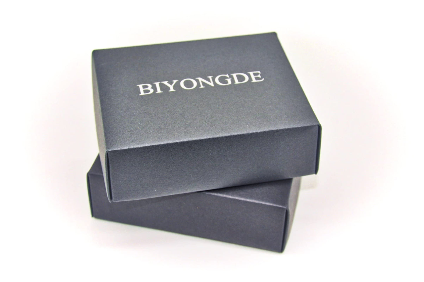 BIYONGDE Mens Stainless Steel Vintage Double Lion Heads Multi-strand Black Leather Bangle Bracelet, Minimalist Classic
