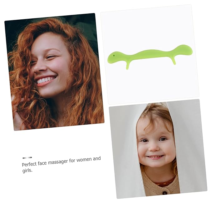 Smile Practice Tool Silicone Face and Mouth Exerciser for Speech and Stutter Correction Safe Portable and Easy to Use Green