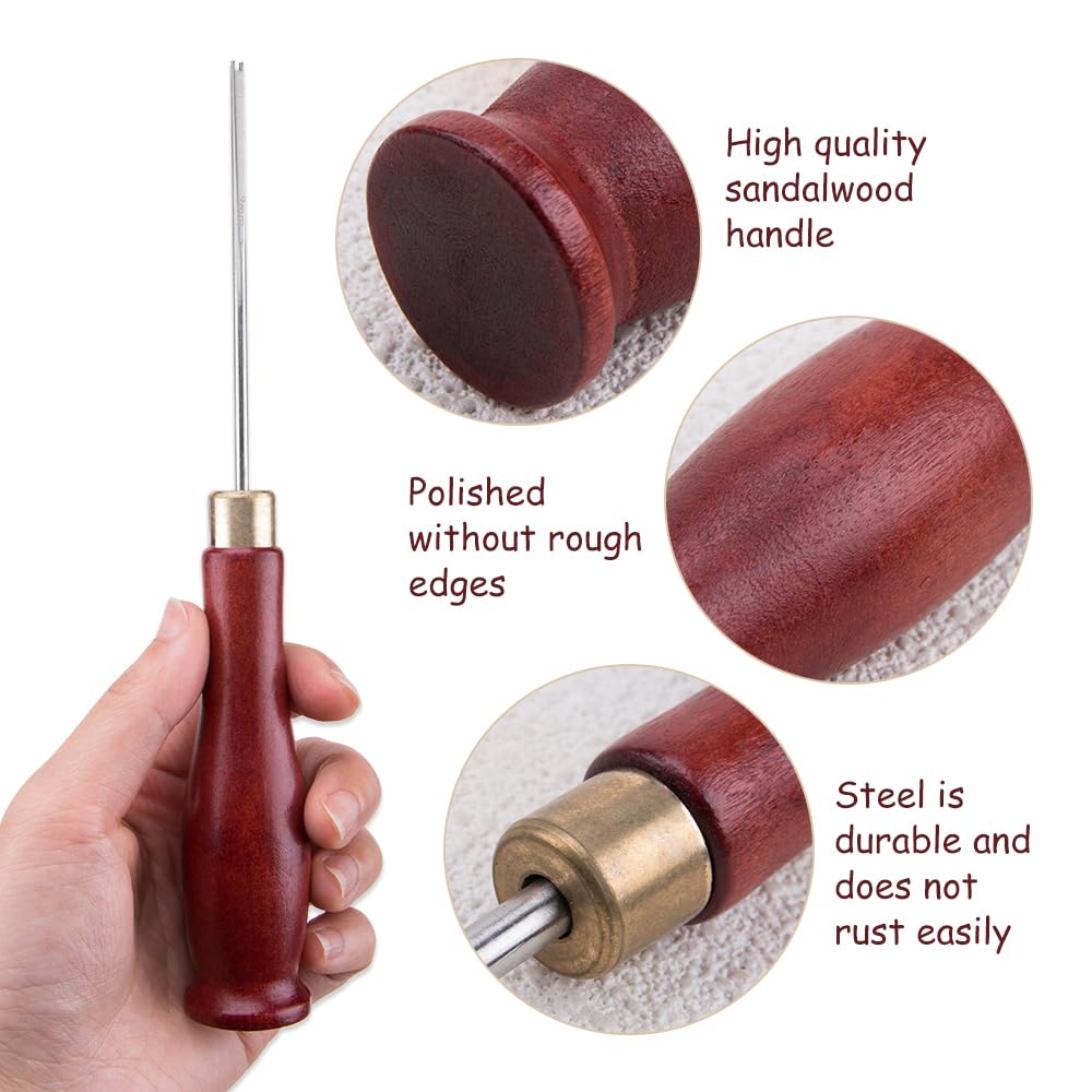 ZORZA 3Pcs Versatile Cotton Stuffing Tool for DIY Handcrafts Crochet Projects Includes 3mm 4mm 5mm Cotton Filler Tools for Sewing Crafting