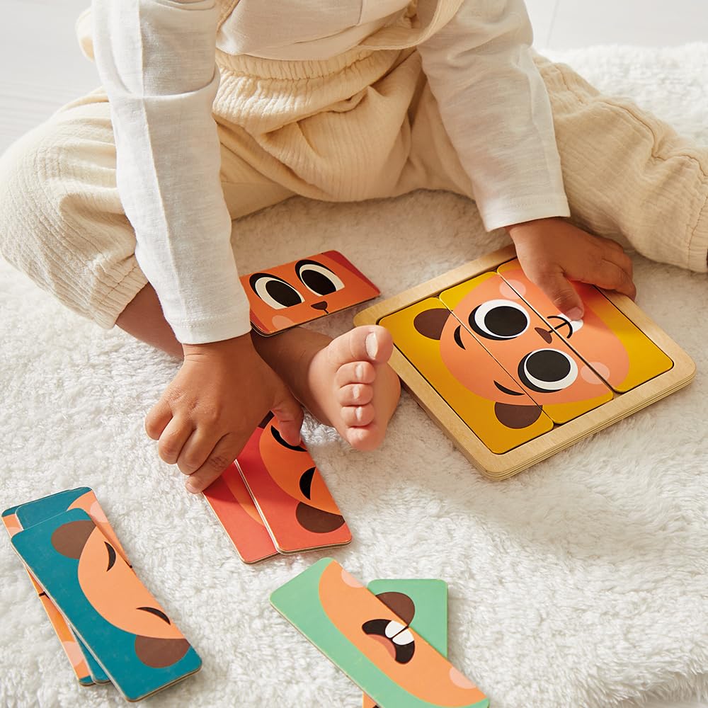 Janod Toy Box - 4 Piece Subscription Learning Set - Early Learner Essentials - Ages 36 Months+ - J04066