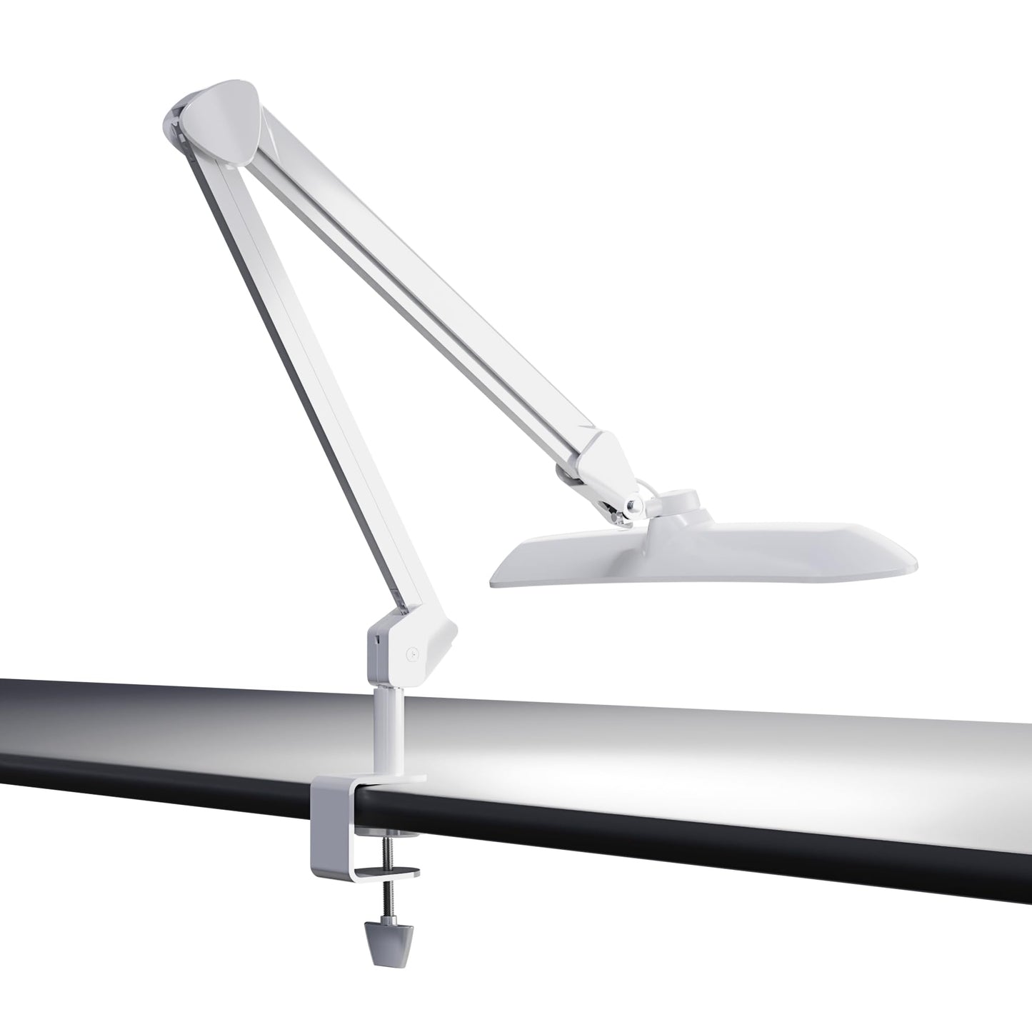 4BLANC Pro Nail Lamp for Nail Technicians, RG0 Eye-Caring Professional Desk Lamp, Advanced UV Filtering, Flicker-Free, CRI 93+, 30W, Clean Desk Mount or Clamp, Remote Ready