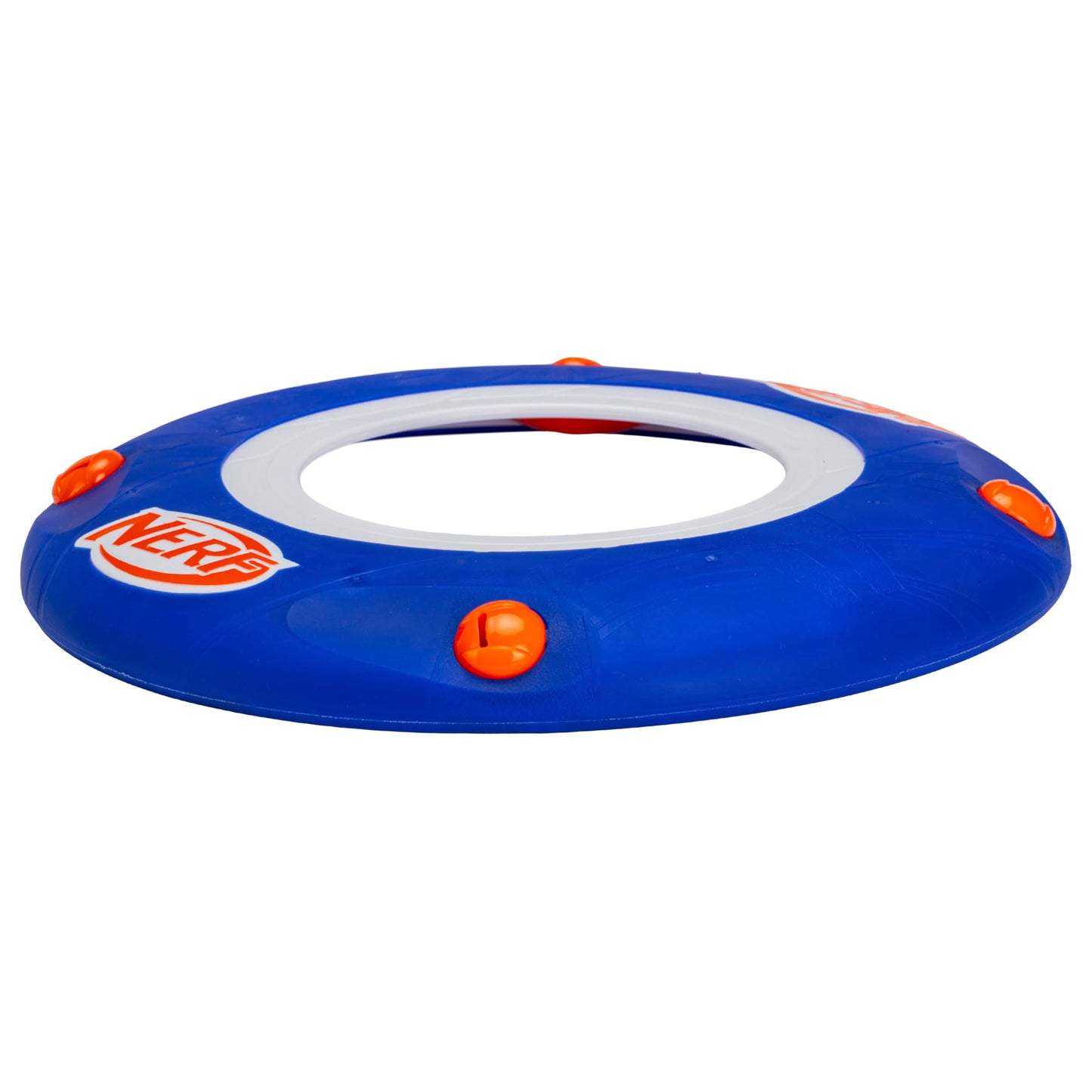 Nerf Kids Soft Flying Disc - Sonic Slinger Indoor + Outdoor Flying Disc Toy for Kids - 11" Inch - Super Lightweight Construction for Indoor + Outdoor Use - Howls When Thrown