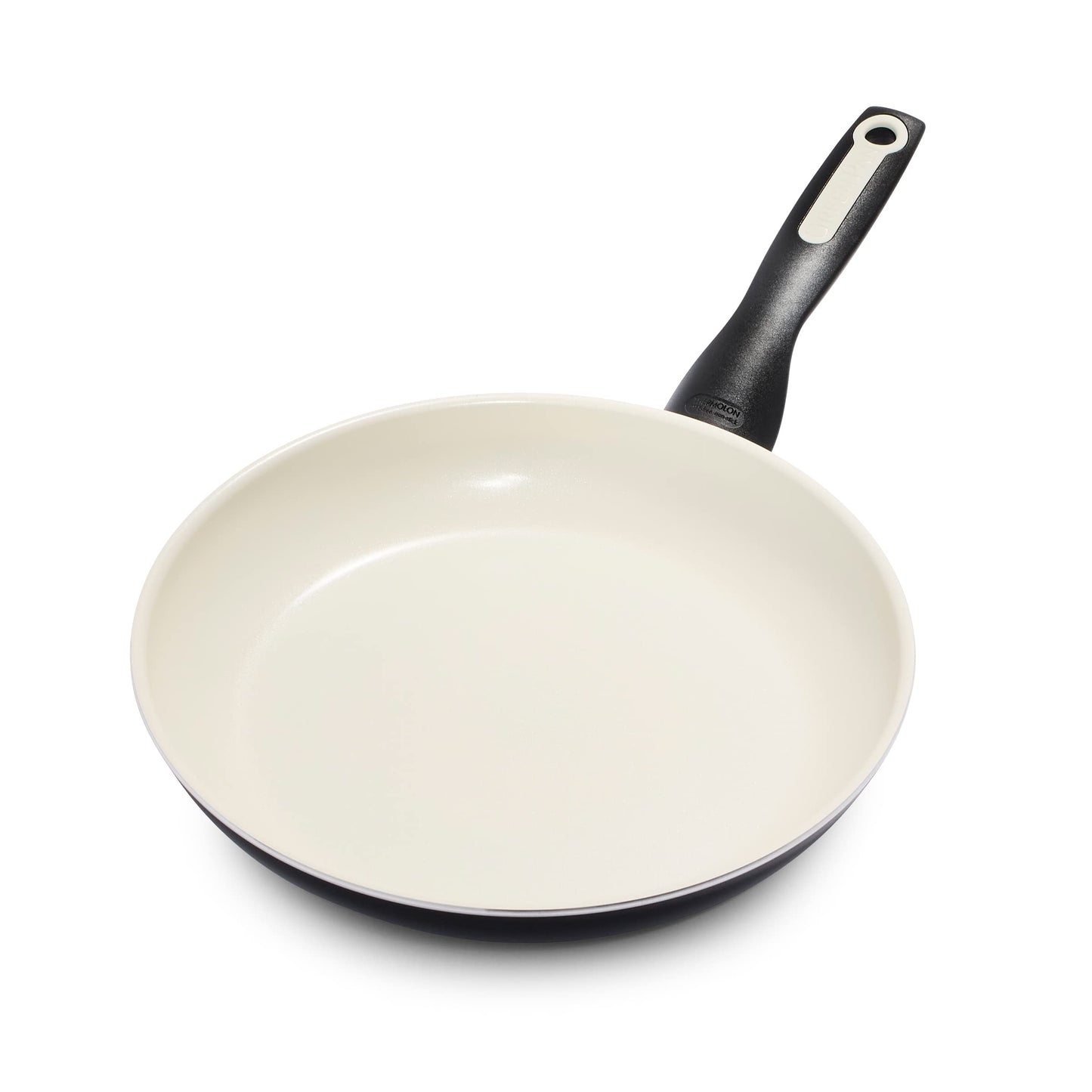 GreenPan Rio Healthy Ceramic Nonstick 10" Frying Pan Skillet, PFAS-Free, Dishwasher Safe, Black