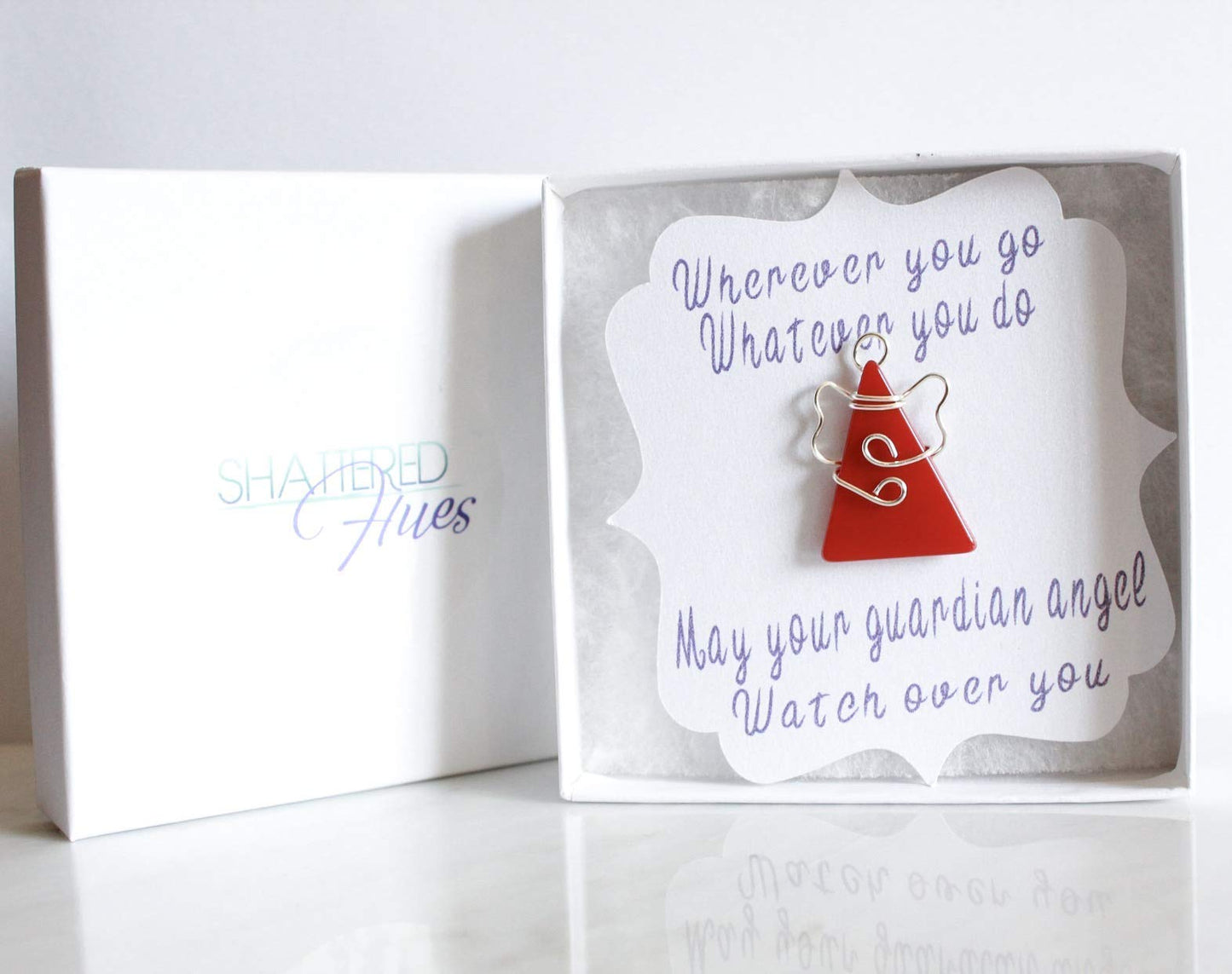 Glass Angel Brooches For Women, Christmas Gifts For Mom From Son