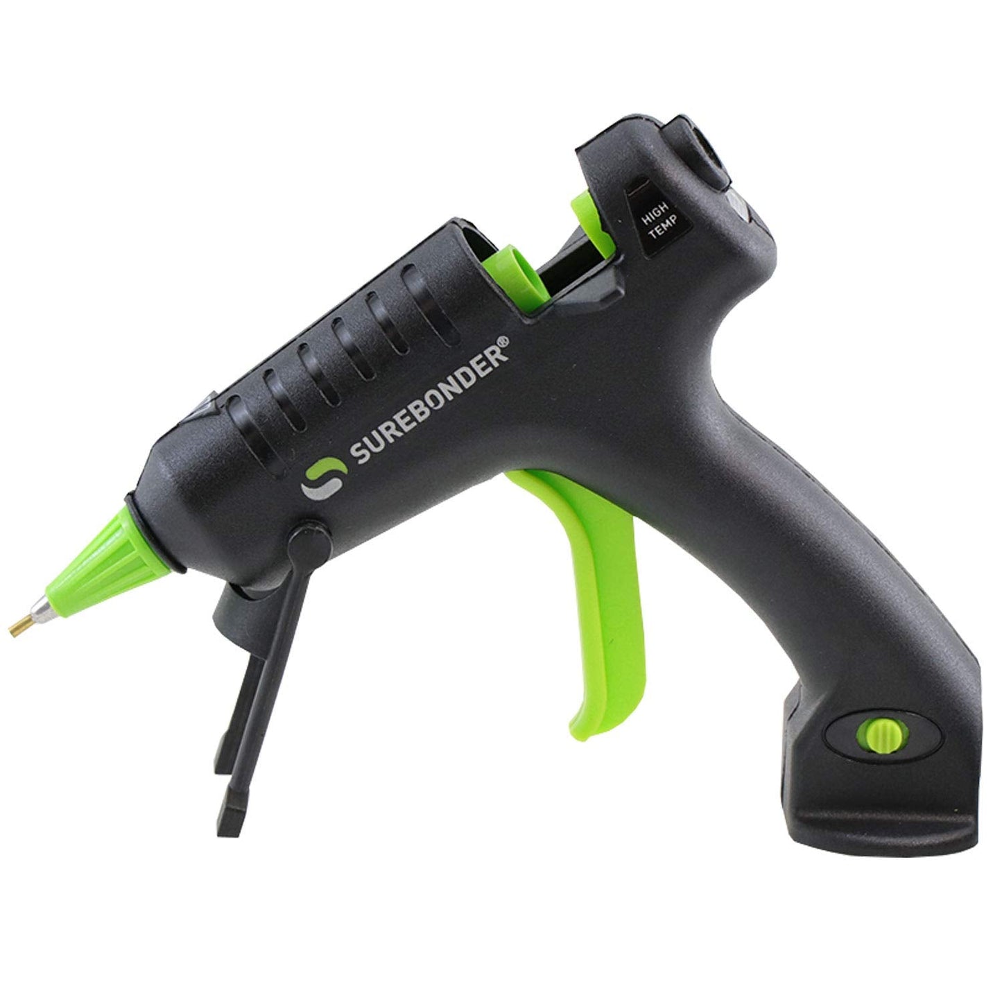Surebonder Mini Hot Glue Gun with Fine Tip Nozzle - 20W High Temp Detail Tip Glue Gun for Crafts, DIY, & Repairs, Uses 7/16" Mini Glue Sticks