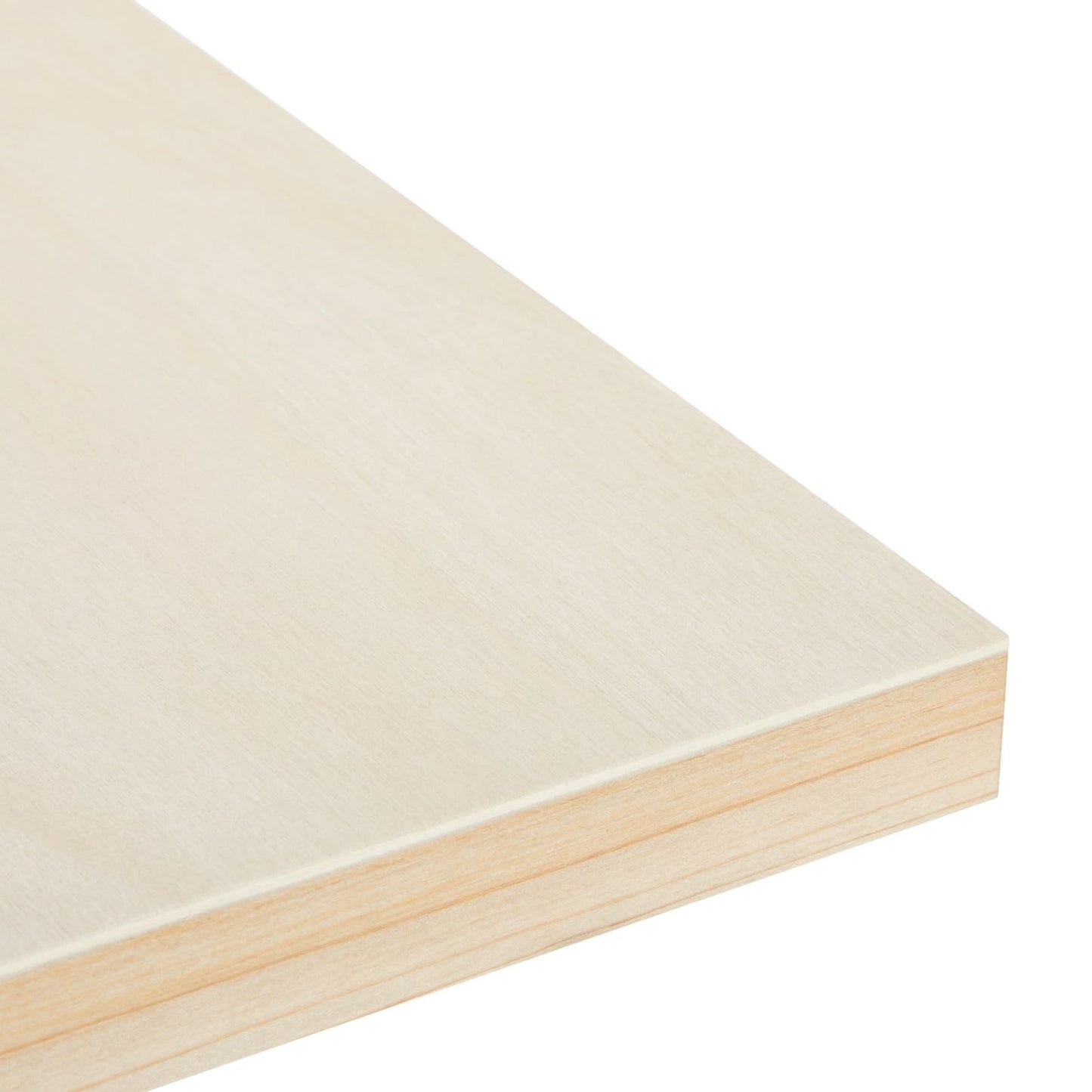Bright Creations Canvas Boards for Painting - 9 x 12 in, Natural Wood, 6-Pack, Unfinished Deep Cradle - for DIY Wood Panel Signs & Painting Crafts