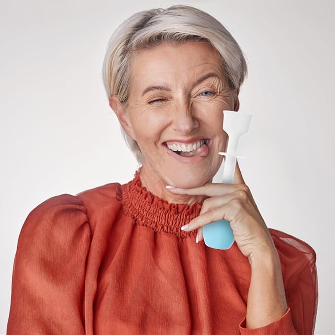 SAFIGLE Tongue Muscle Rehabilitation Device for Speech Therapy Oral Motor Therapy Tool with Silicone Suction Puller for Elderly and Kids Tongue Trainer for Swallowing Improvement