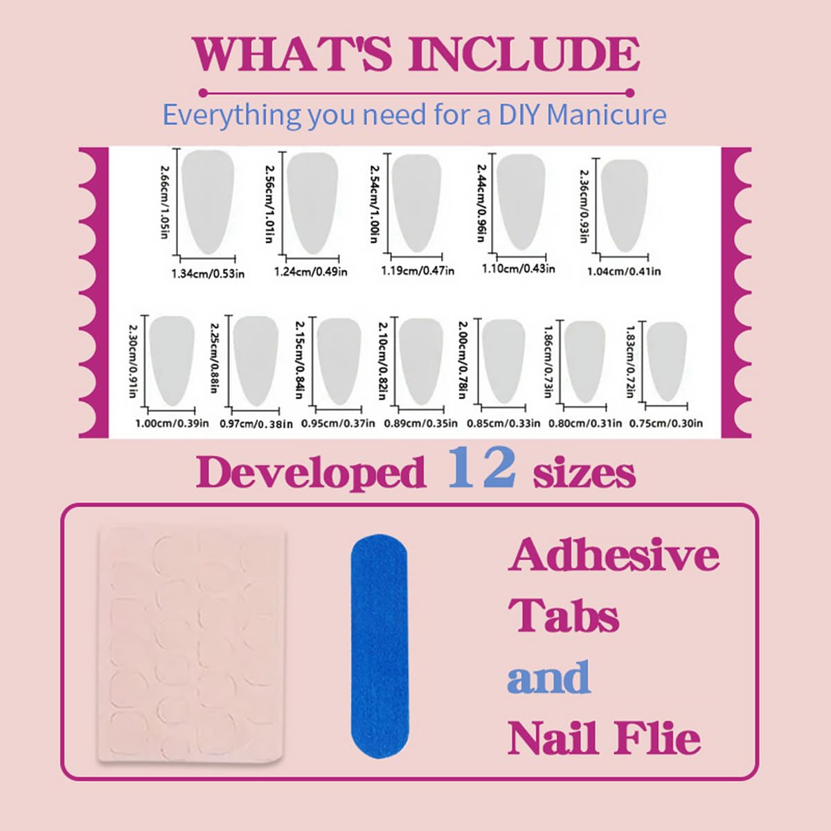 24Pcs Leopard Print French Tip Press on Nails Medium Almond Flower Fake Nails with Gold Rose Rhinestones Design Pink Full Cover Artificial Glue on Nails Glitter Stick on Nails for Women Spring Set