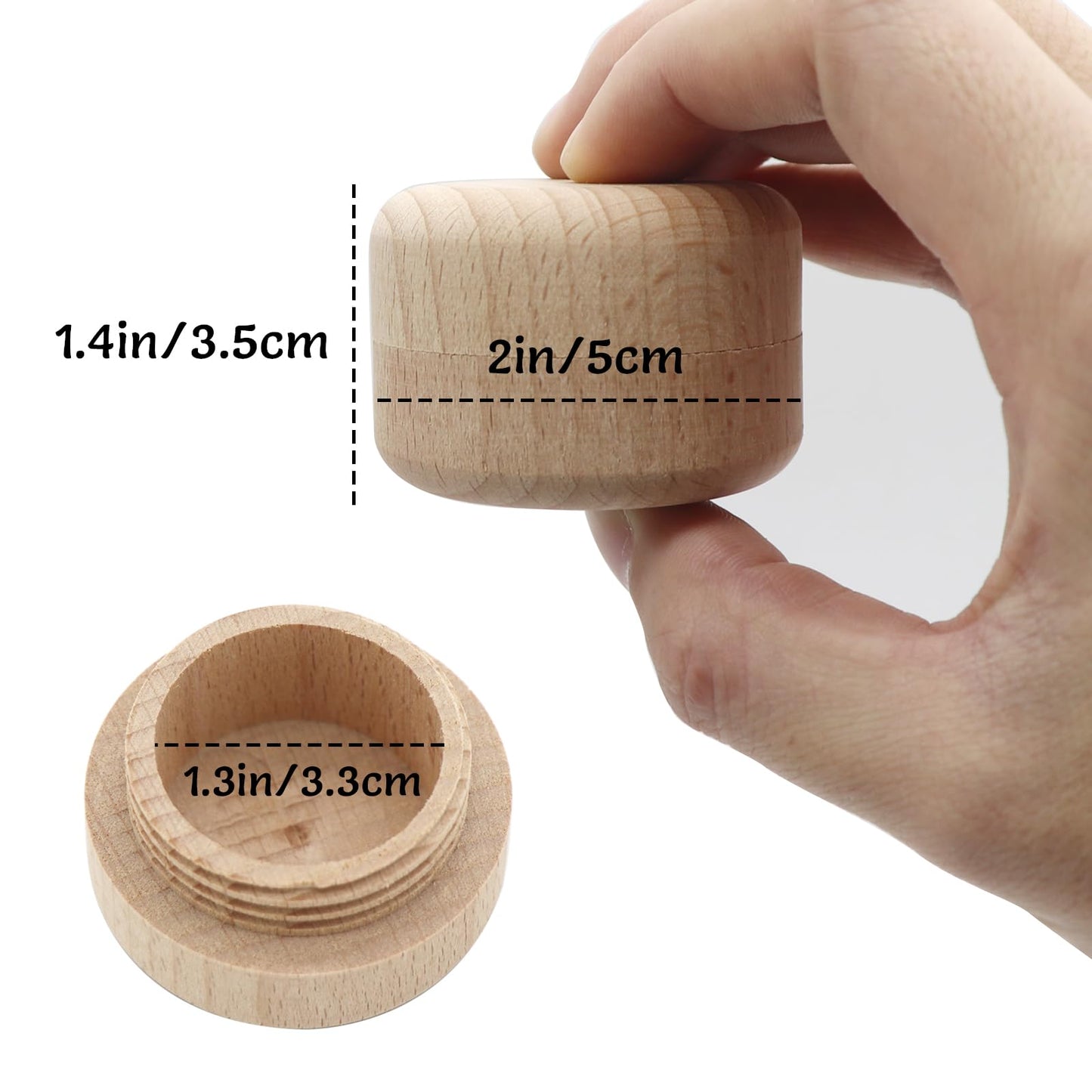Liannan Custom Wooden Pet Fur Keepsake - Personalized Engraved Dog Ears and Tooth Box, Memorial Box, Loss Sympathy Gift for Dogs and Cats(style 6)