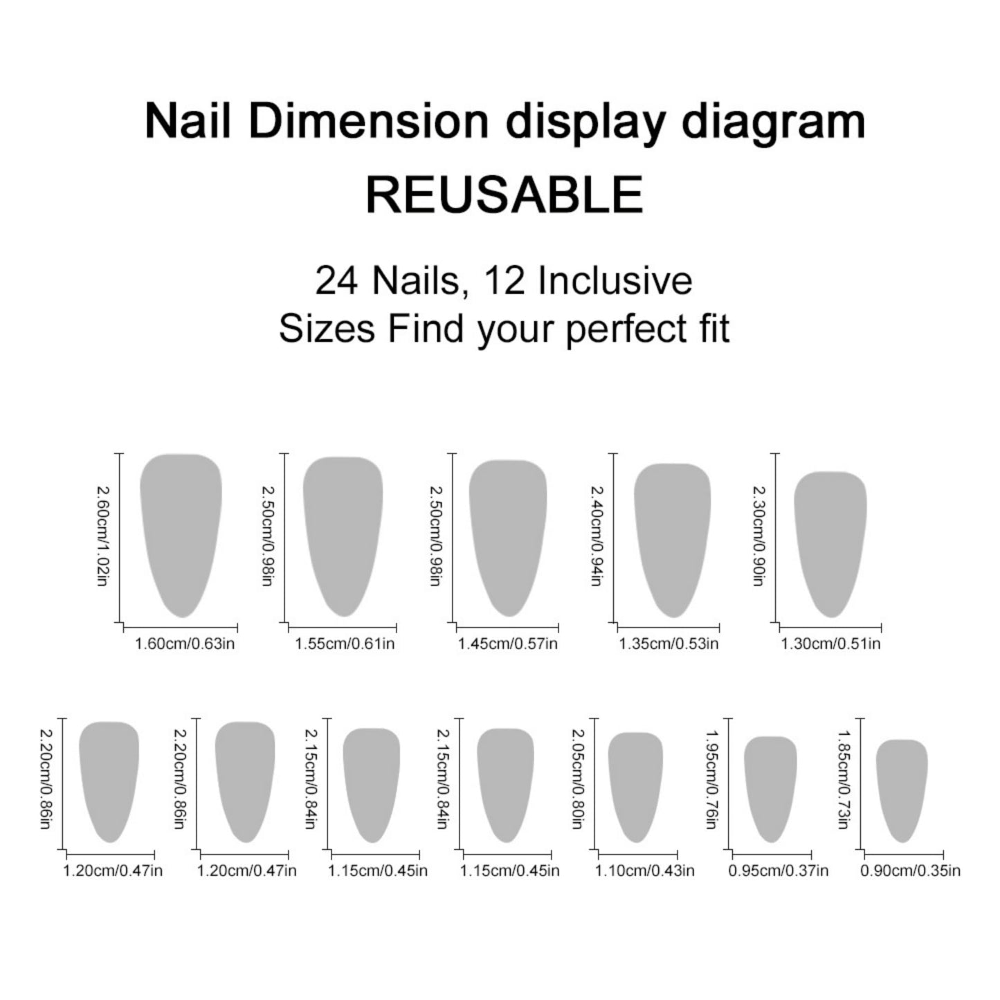 octoswave Press on Nails Long Almond Fake Nails French Artificial Nail with Flowers Stick on Nail for Women 24pcs