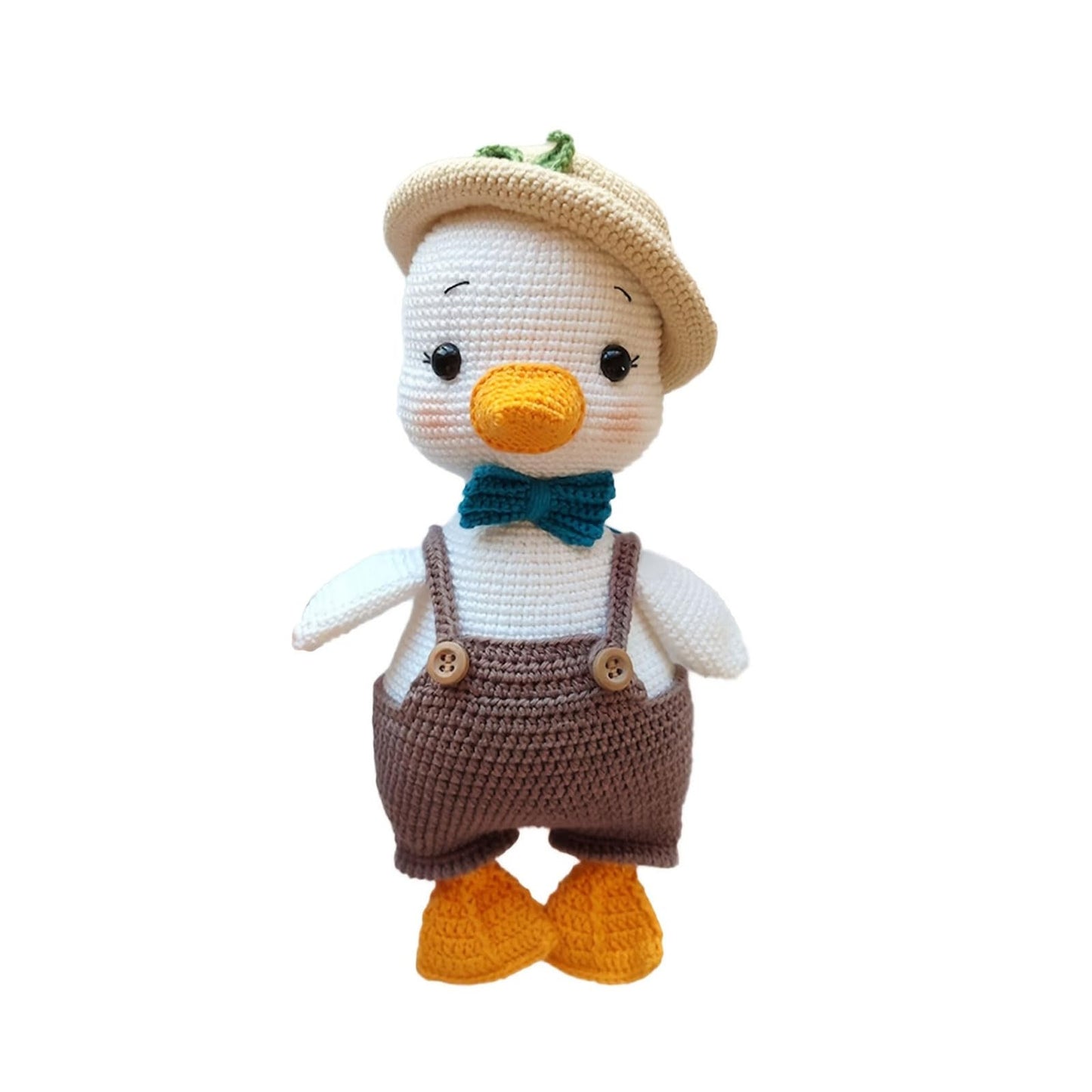 JXINLODGEG Crochet Kit for Beginners, Duck Animal Crochet Kits for Starters with Step-by-Step PDF File Tutorials, Crocheting Kit for Adults DIY Art Craft Knitting Starter with Hooks