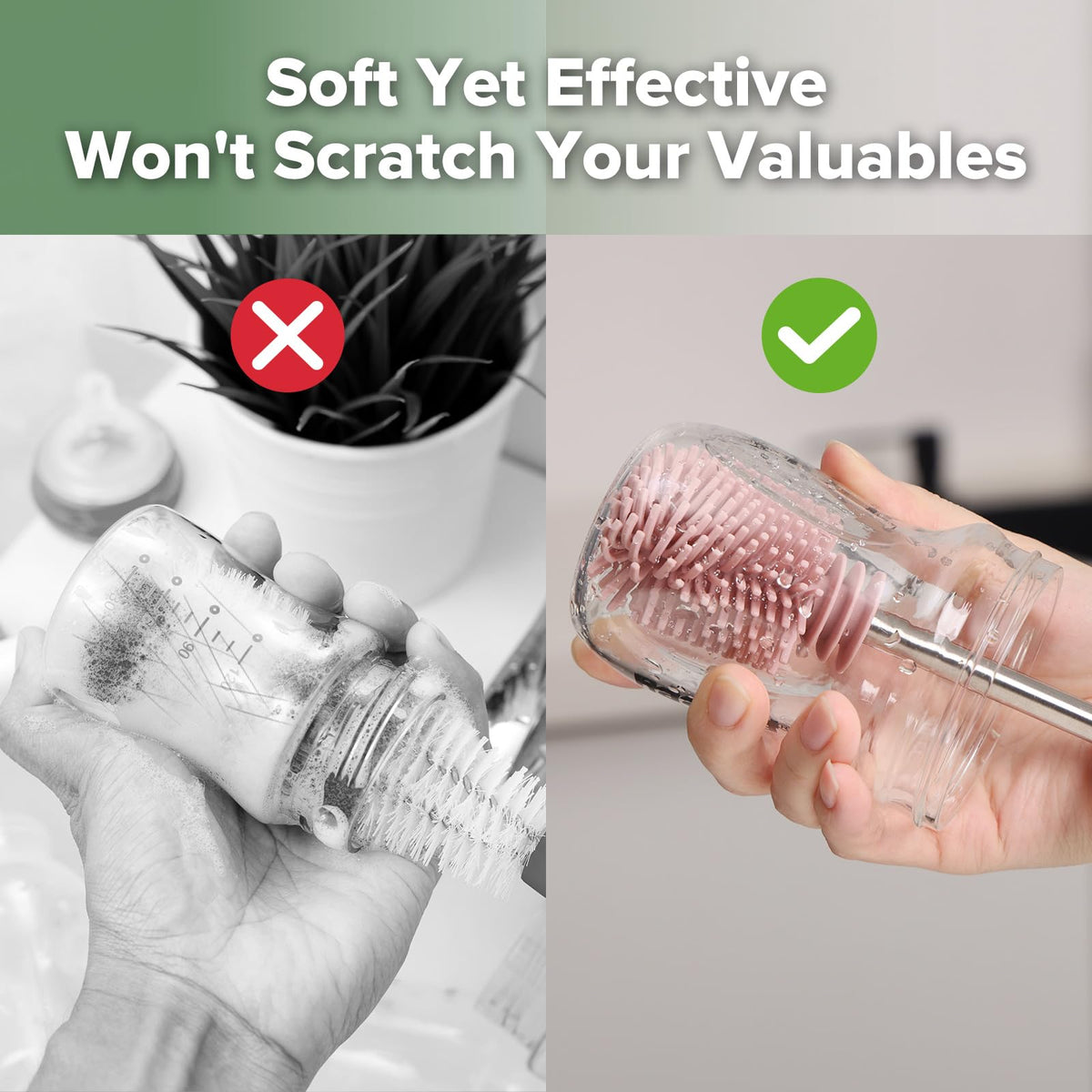 Silicone Baby Bottle Brush