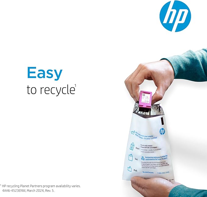 HP 902 Magenta Ink Cartridge | Works OfficeJet 6950, 6960 Series, OfficeJet Pro 6960, 6970 Series | Eligible for Instant Ink | T6L90AN