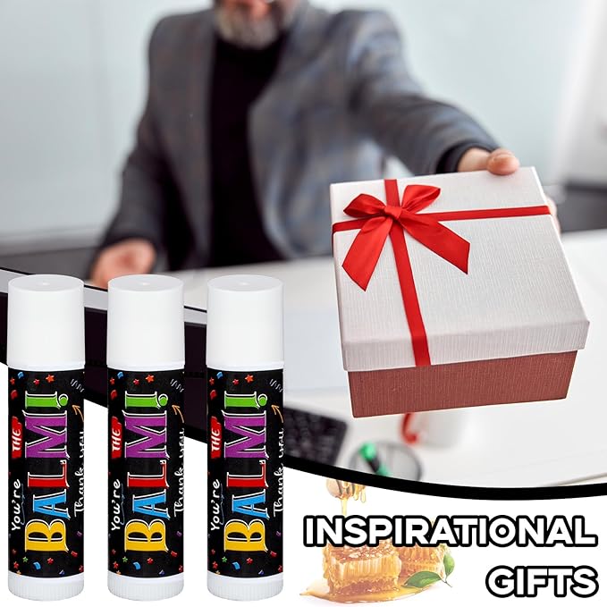 Christmas Appreciation Gifts Bulk Lip Balms Employee Team Appreciation Thank You Gifts Party Favors Stocking Stuffers for Xmas Nurse Teachers Volunteers Coworkers Staff(150 Pack)