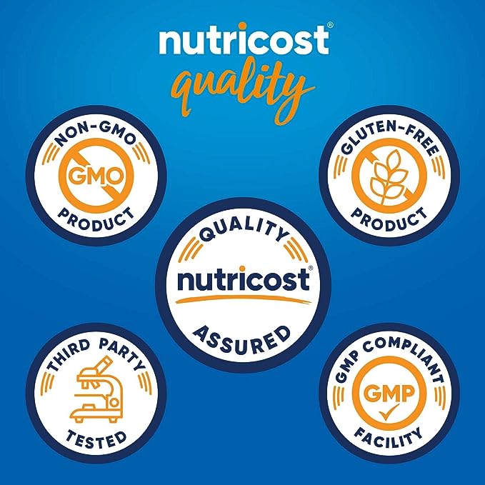 Nutricost Whey Protein Concentrate (Chocolate) 2LBS - Gluten Free & Non-GMO