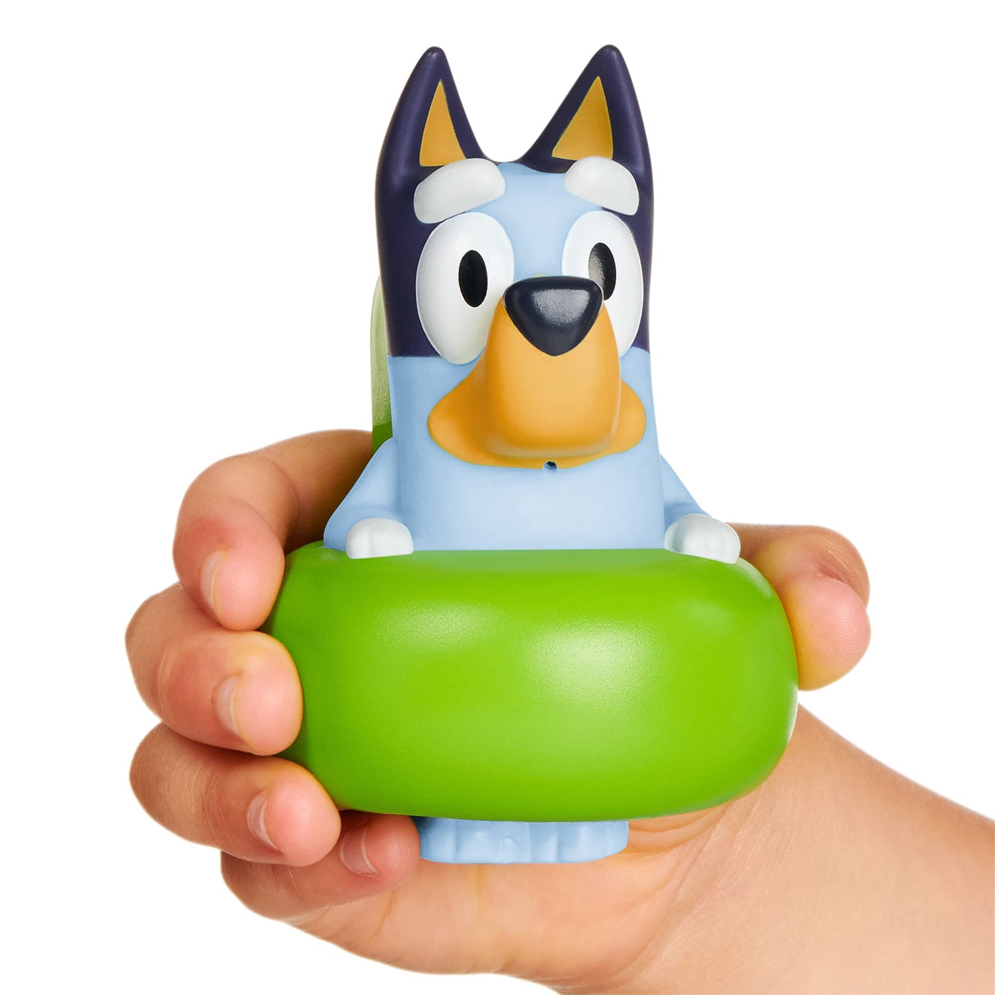 Bluey Bath Squirter Toys Pack of 3, Lightweight Floating Water Toy Set with Bingo and Beach Ball, Squeezable Bath Toys for Toddlers and Kids, Ages 3+