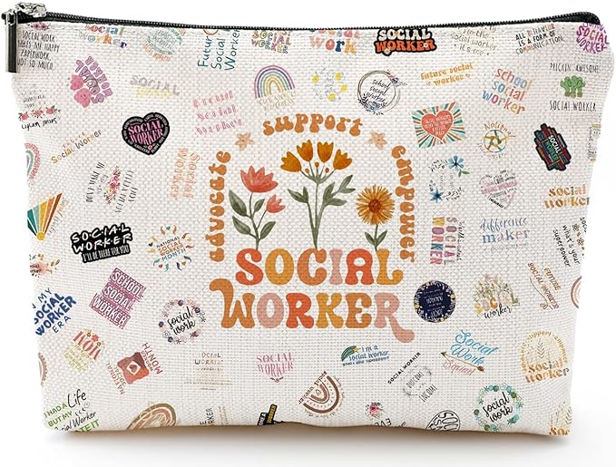 Social Worker Gifts for Women Men, Funny Social Work Gift, Appreciation Gift for Social Worker Birthday Retirement Graduation