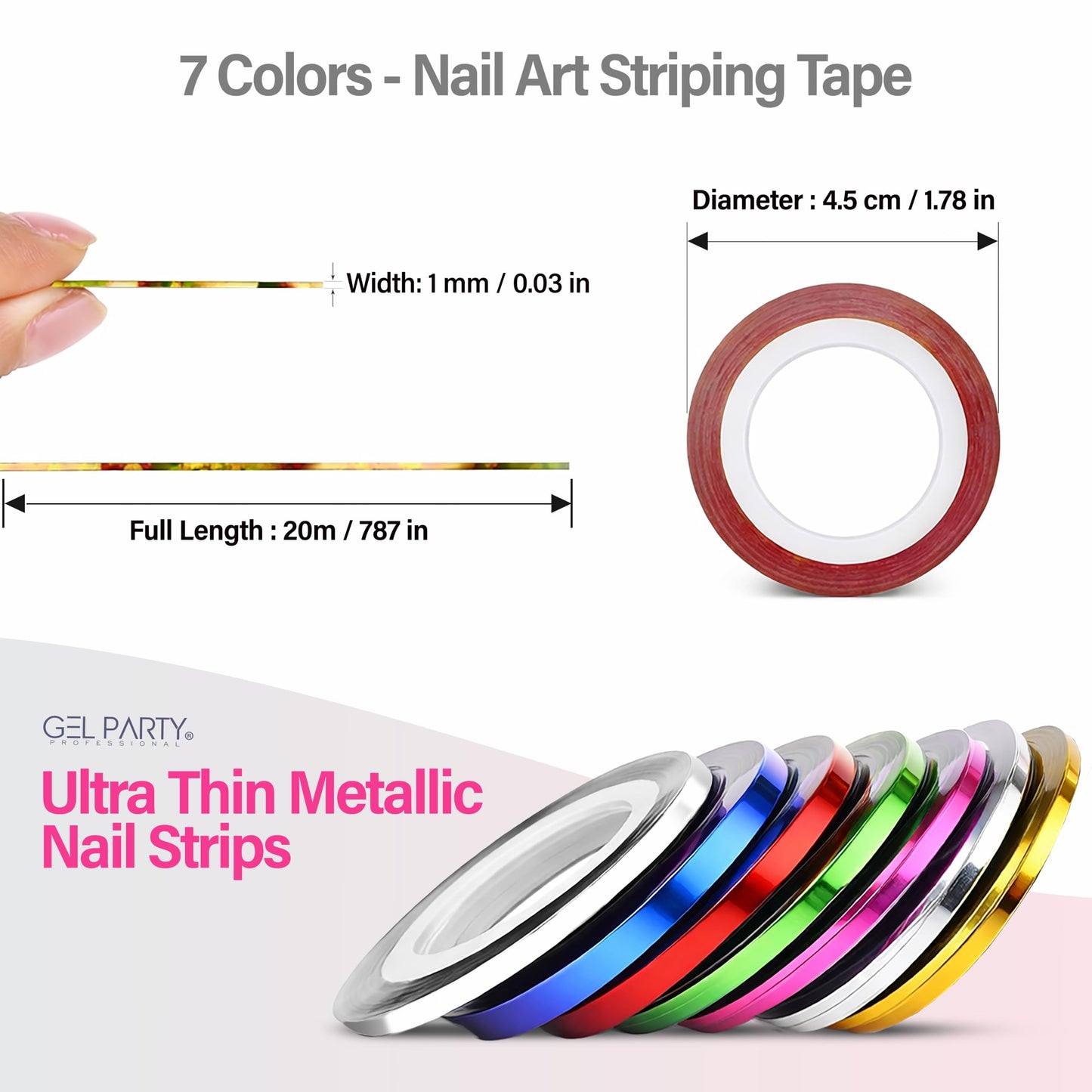 GELPARTY 49 PCS Nail Art Brush Set with Dotting Tools, Liner Brushes, Silicone Sculpting Tools & Tweezers – Professional Nail Design Kit for Acrylic, Poly Gel, Builder, DIY & Salon Use