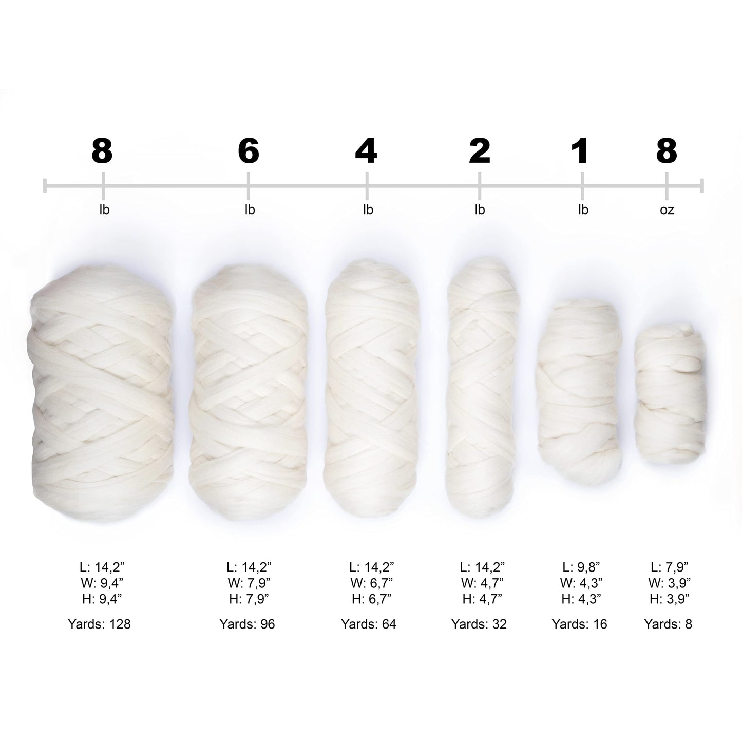 Kondoos Natural Wool Bulk roving, 4 lb. Best Wool for Spinning, arm Knitting, Felting, Chunky Blankets Yarn and Tapestry. Natural Colors, un-Dyed. (Sand, 4 lb)