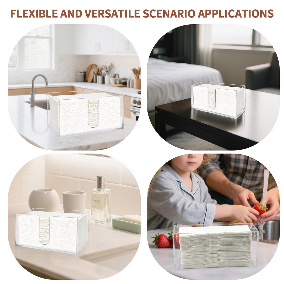 Acrylic Paper Towel Holder