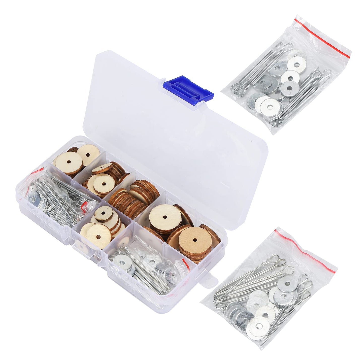Doll Joints Set,Cotter pin Joints for Dolls Doll 45mm 12 mm Fiber Board Teddy Bear Joint Connector Making Supplies t pins Bears 25mm Toy Rotating disc 12mm 20mm Waldorf,Doll Making 50 Set Doll