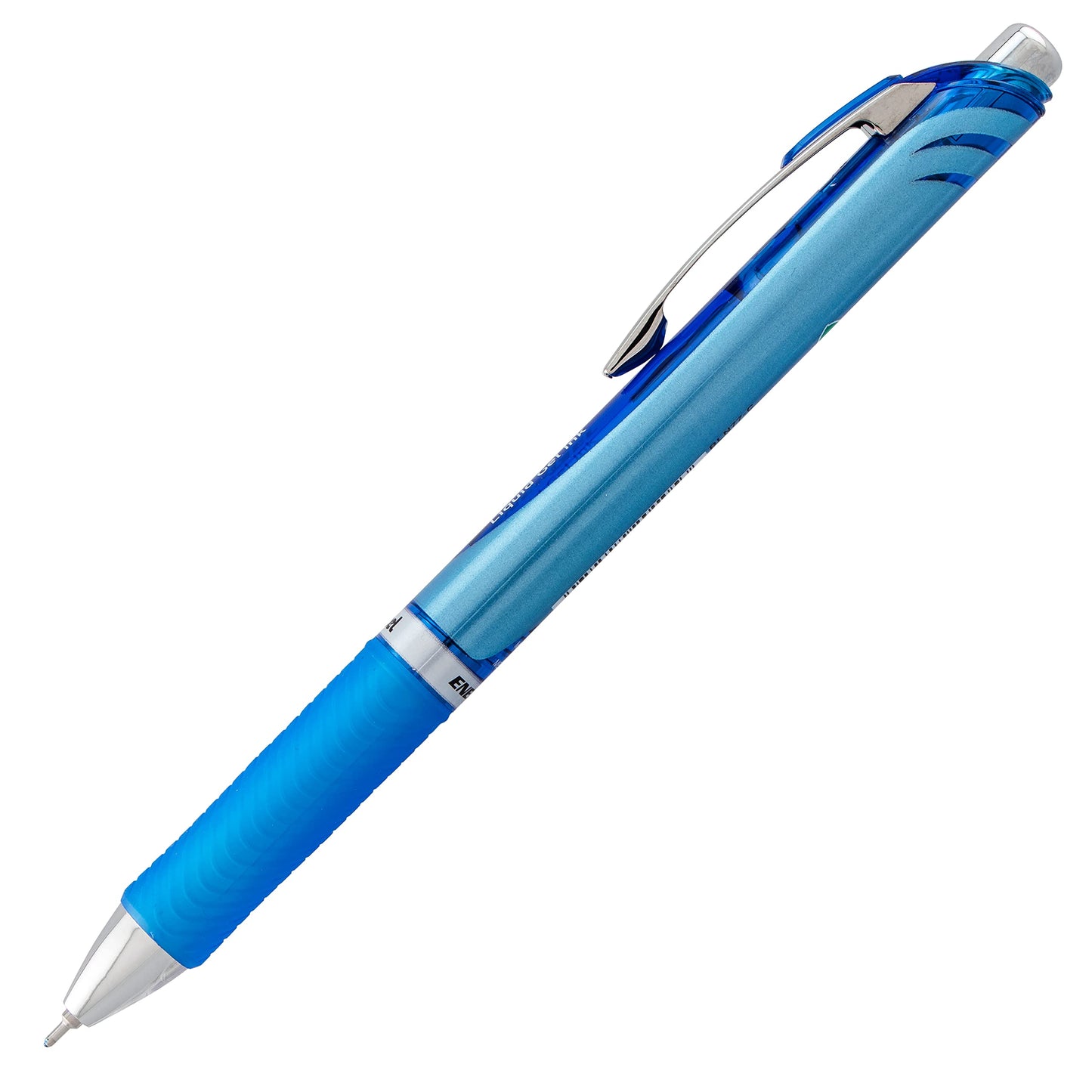 Pentel EnerGel RTX Retractable Premium Liquid Gel Pen, (0.7mm) Needle Tip, Ultra Smooth, Medium Line, Blue Ink 10 Pack, BLN77BP10C