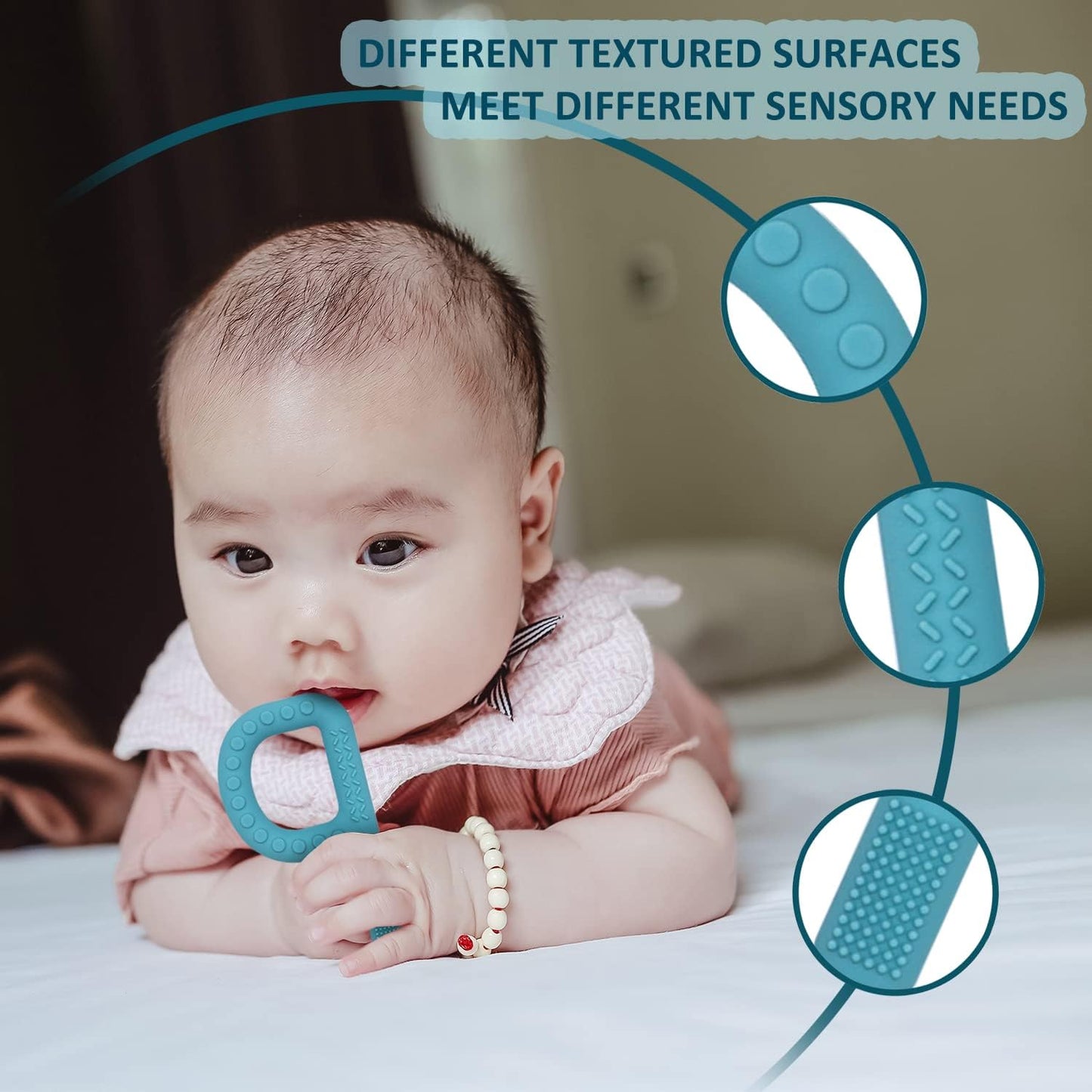 Sensory Chew Toys for Babies and Kids