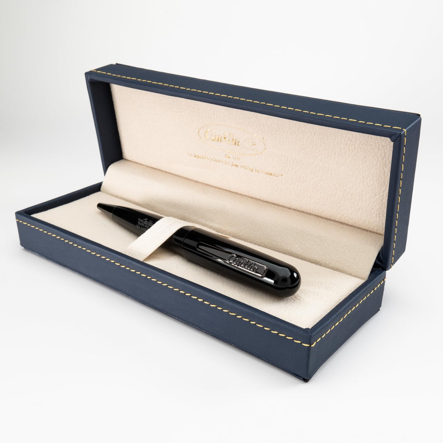 Conklin All American Gel Pen Raven Black | Luxury Gel Pen with Refillable Ink | Bold Design, Smooth Writing, Premium Quality