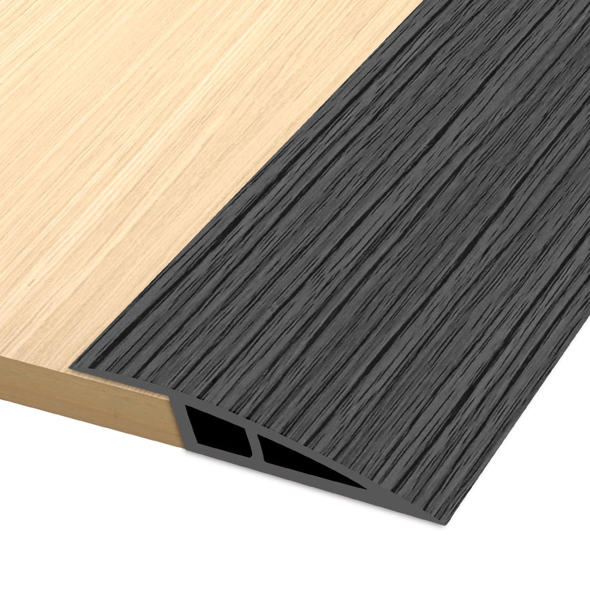 Vinyl Floor Transition Strip Self Adhesive Door Threshold Strip (3.3 Foot)