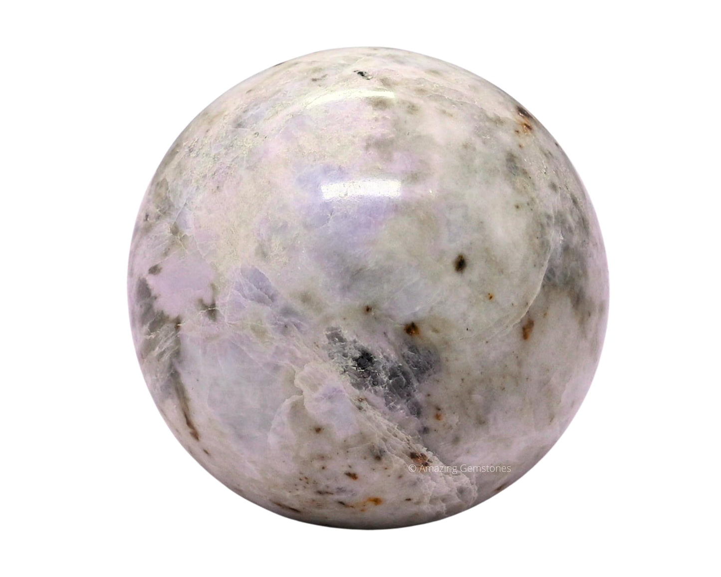 Amazing Gemstone Hackmanite Crystal Ball with Stand - 2 Inches Crystal Sphere Meditation Balls for Witchcraft and Decorative Balls