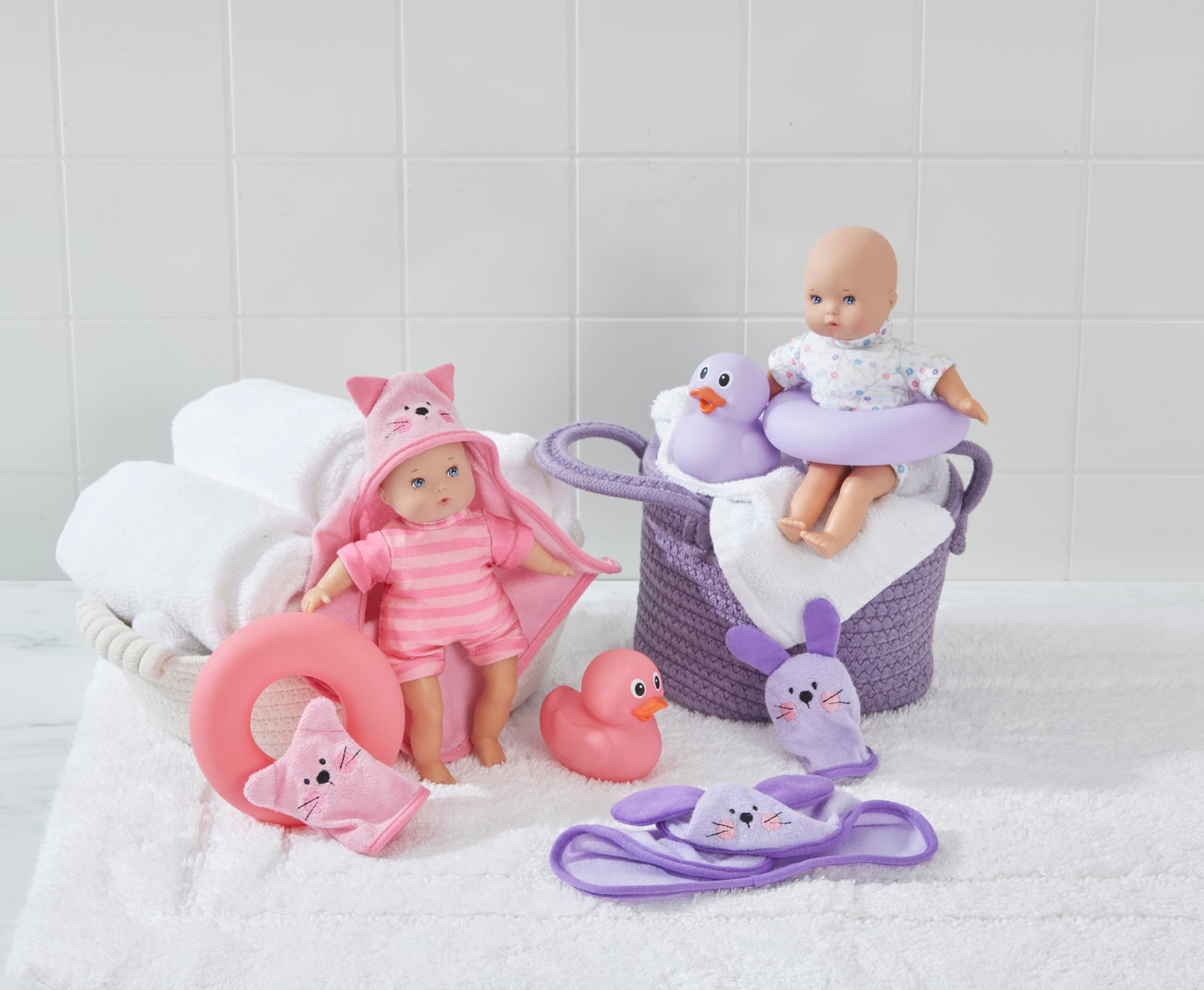 Madame Alexander 8-Inch Splash and Play Cuties Doll, Pink