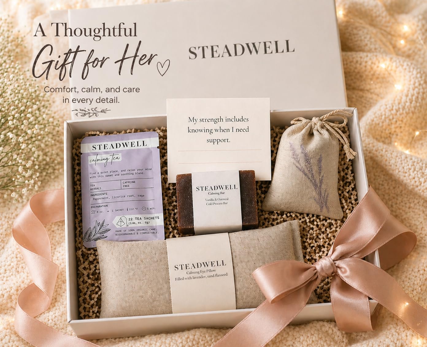 Steadwell Calming Gift Box for Women