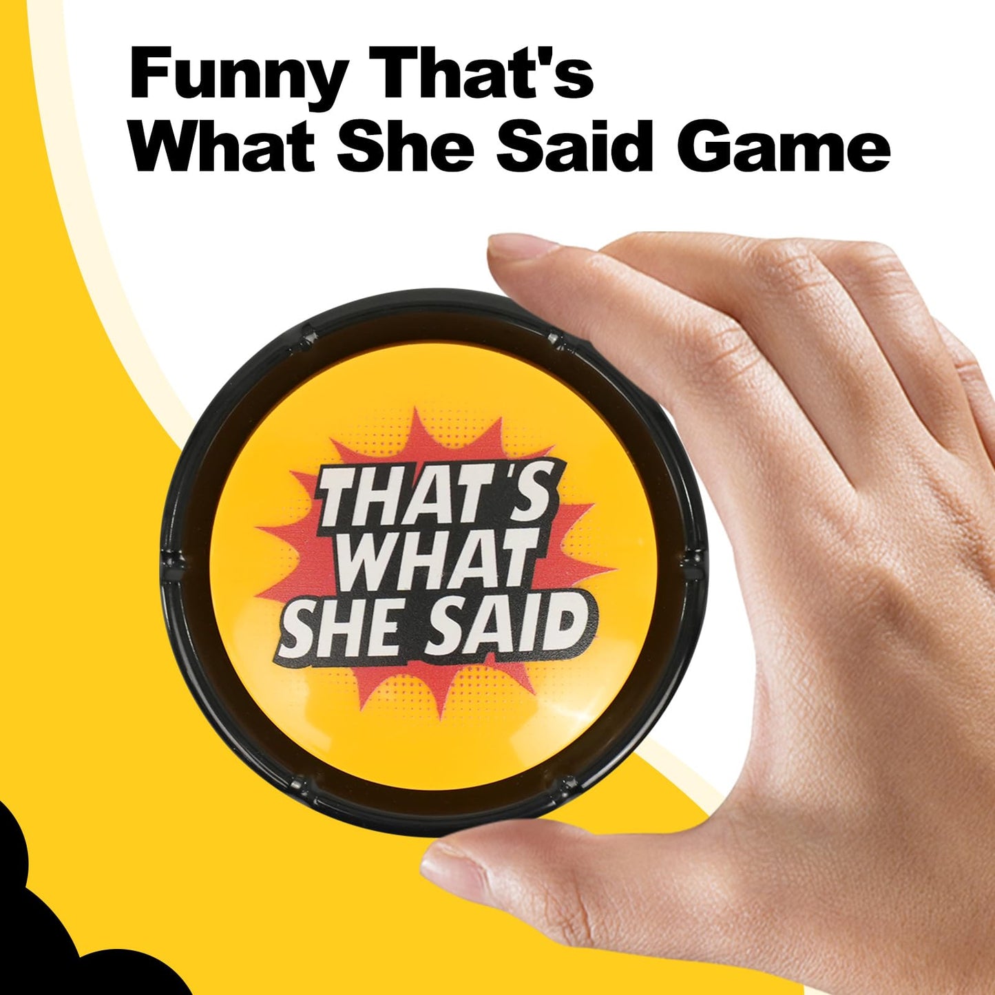 ysapualp That's What She Said Easy Button,Michael Scott Voice,Funny The Office Gifts,The Office TV Show Merchandise