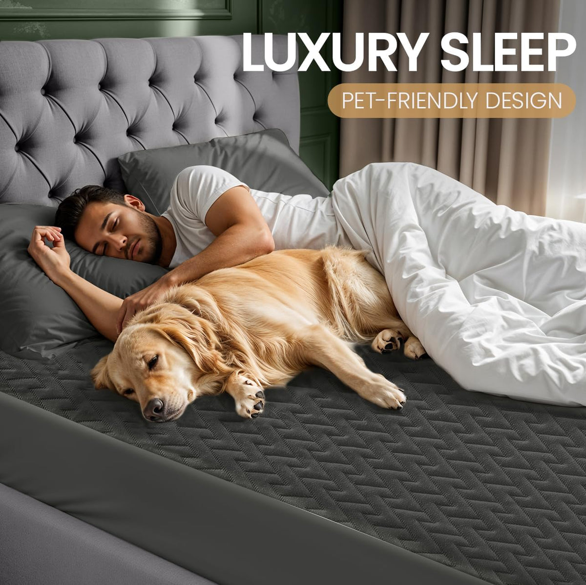 Premium Waterproof Mattress Protector Twin Size