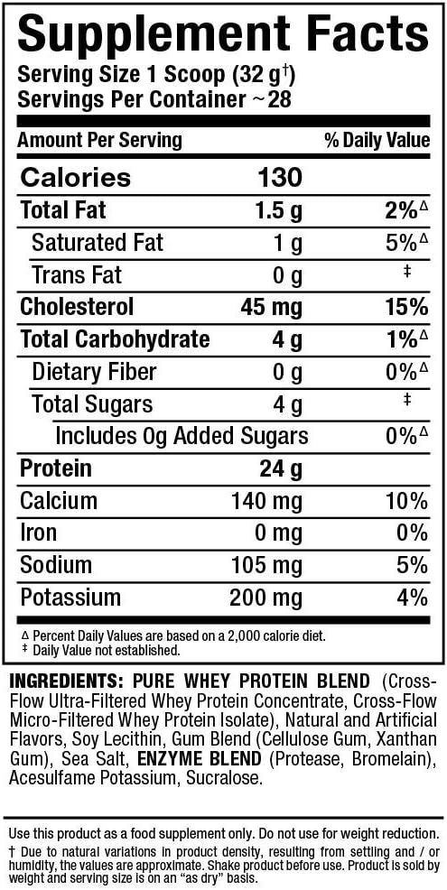 ALLMAX Nutrition Gold ALLWHEY, French Vanilla - 2 lb - 24 Grams of Protein Per Scoop - Gluten Free, Low Carb & Low Sugar - Approximate 30 Servings