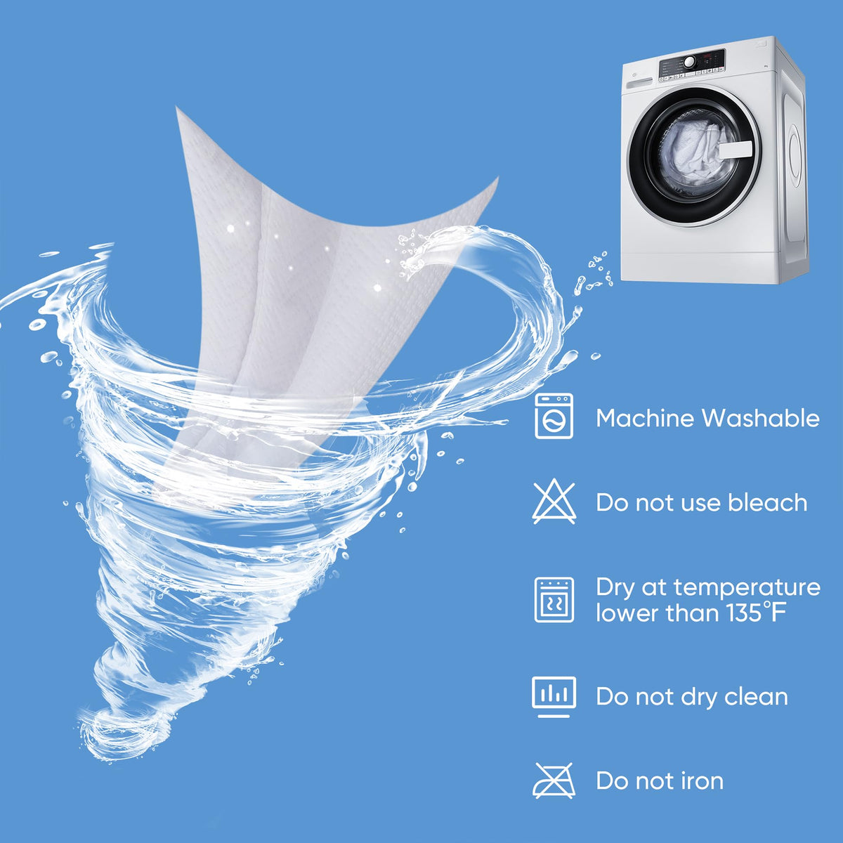 Cooling Waterproof Mattress Protector King Size