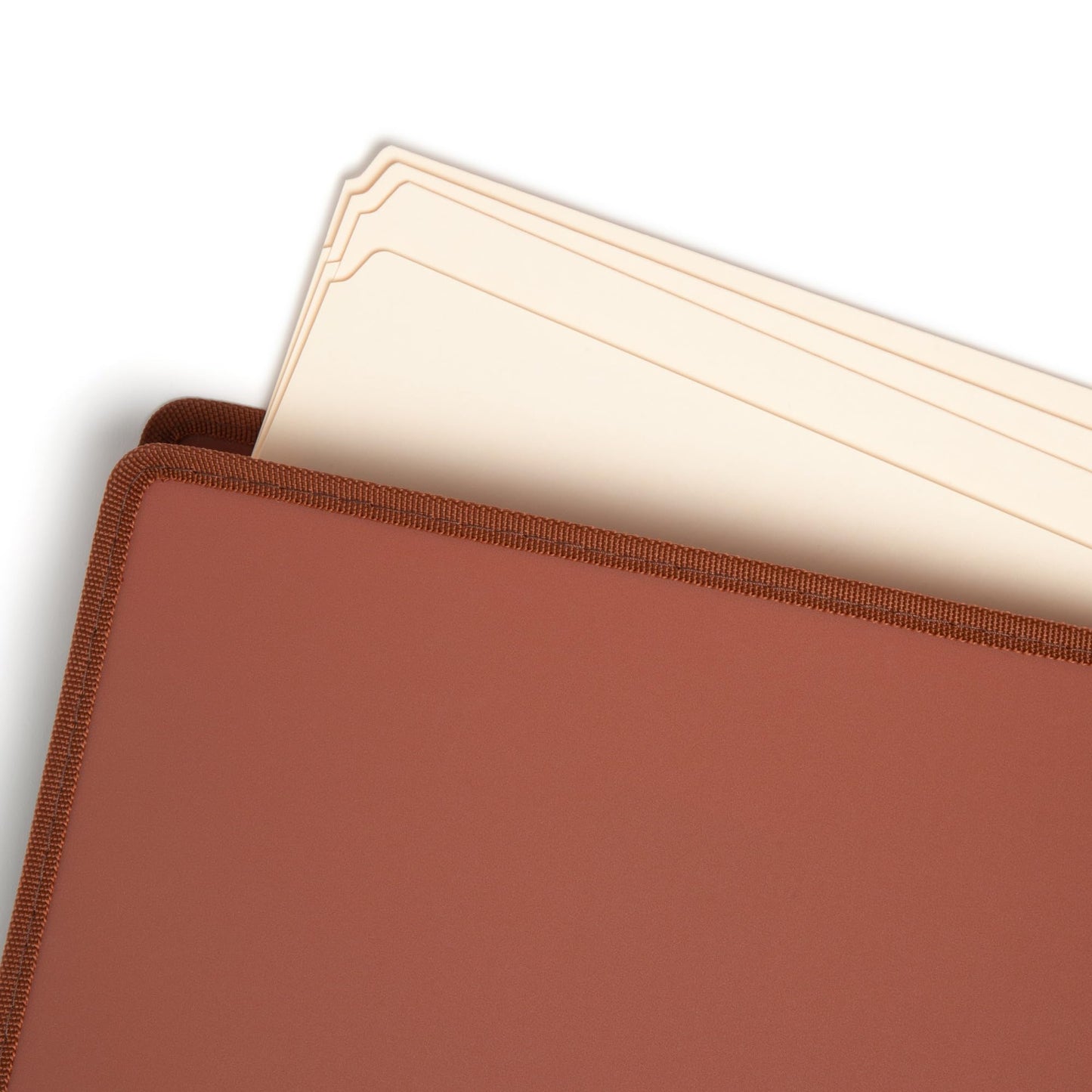 Smead Tuff Expanding Pockets, Set of 2 Poly Accordion File Organizers for File Folders, Straight-Cut Tab, 5-1/4 inch Expansion, Letter Size, Office Supplies, Document Organizer (73782)