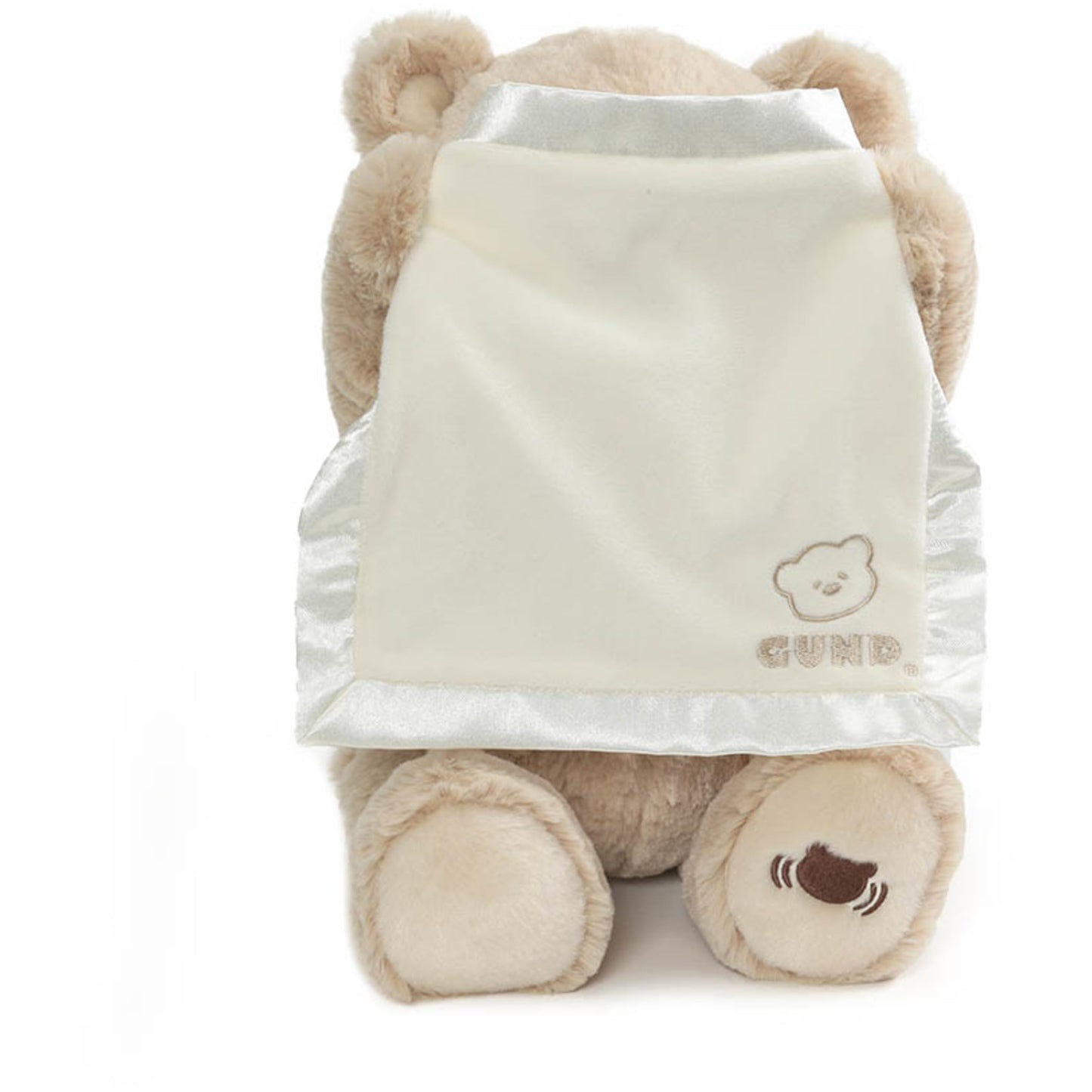 GUND Peek-A-Boo Teddy Bear Plush, Animated Stuffed Animal for Babies and Newborns, 11.5"