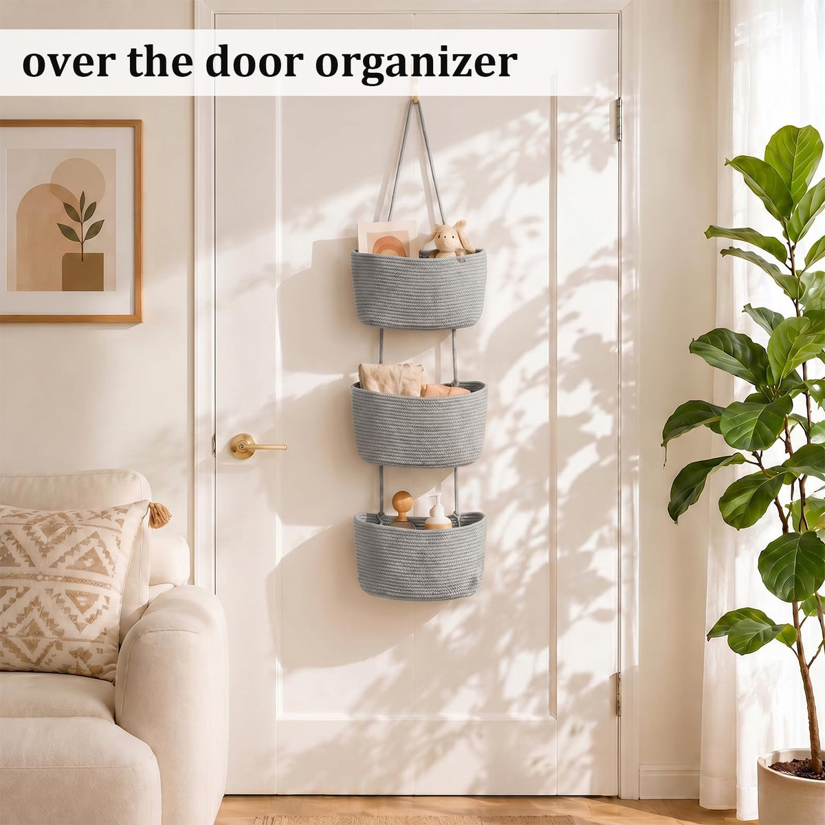 Over the Door Hanging Basket (3 Count)