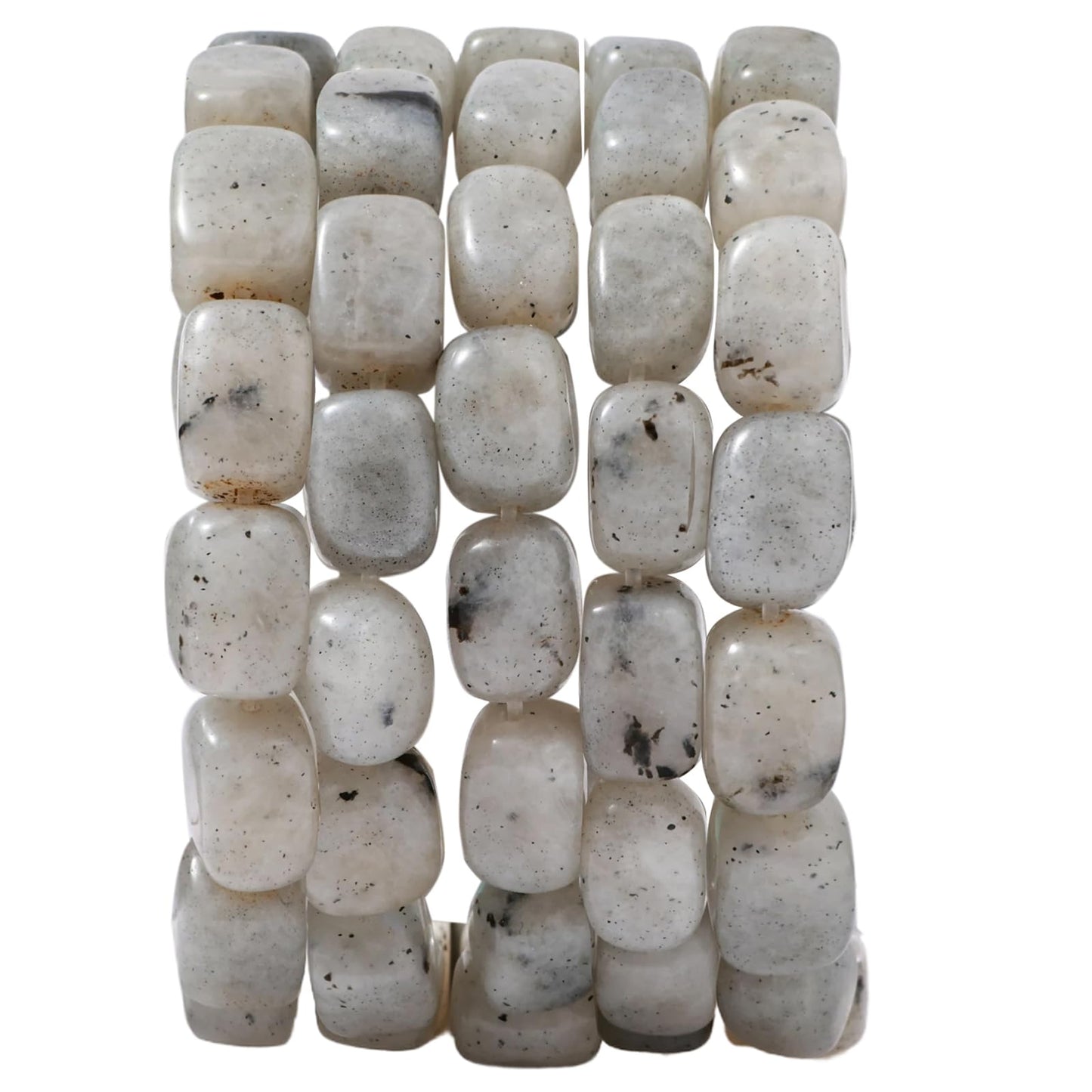 Natural Large Spectrolite Cube Stone Beads 8x11mm 38cm/str Loose Semi Gemstone Stone Square Beads for Making Bracelets Necklace