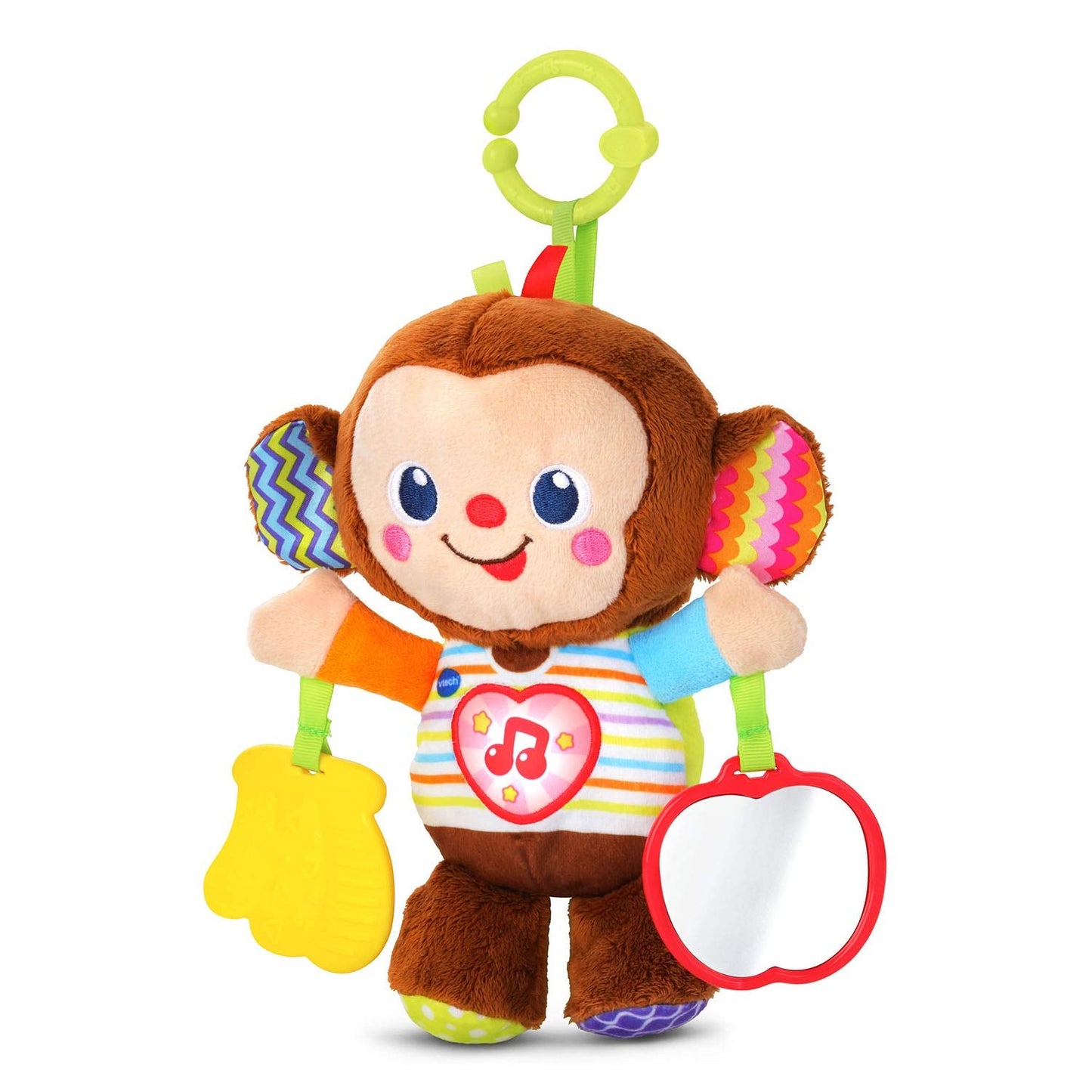 VTech Cuddle and Swing Monkey, Multicolor
