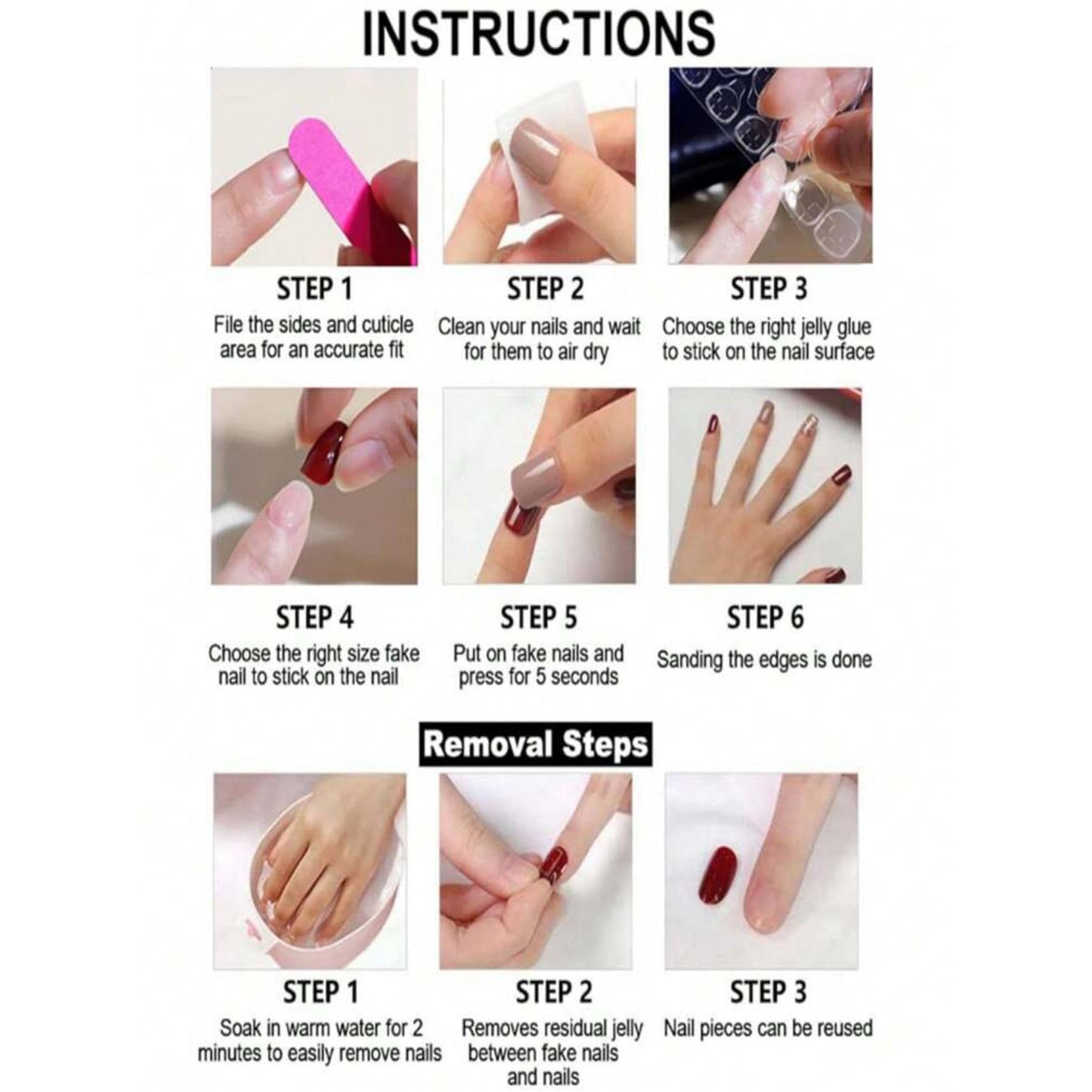 NAIL ANGEL 10PCS/SET Glamorous Handmade Press on nails Glitter Gem Rhinestone Long Coffin Nails Party Nails XXL Long Artifical Tips ZJ-05(S)