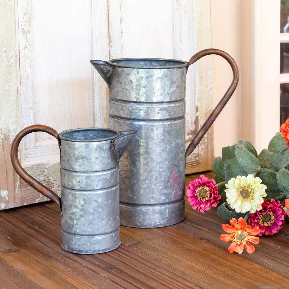Park Hill Collection ECM82335 Tin Watering Can, Small, 8-inch Height