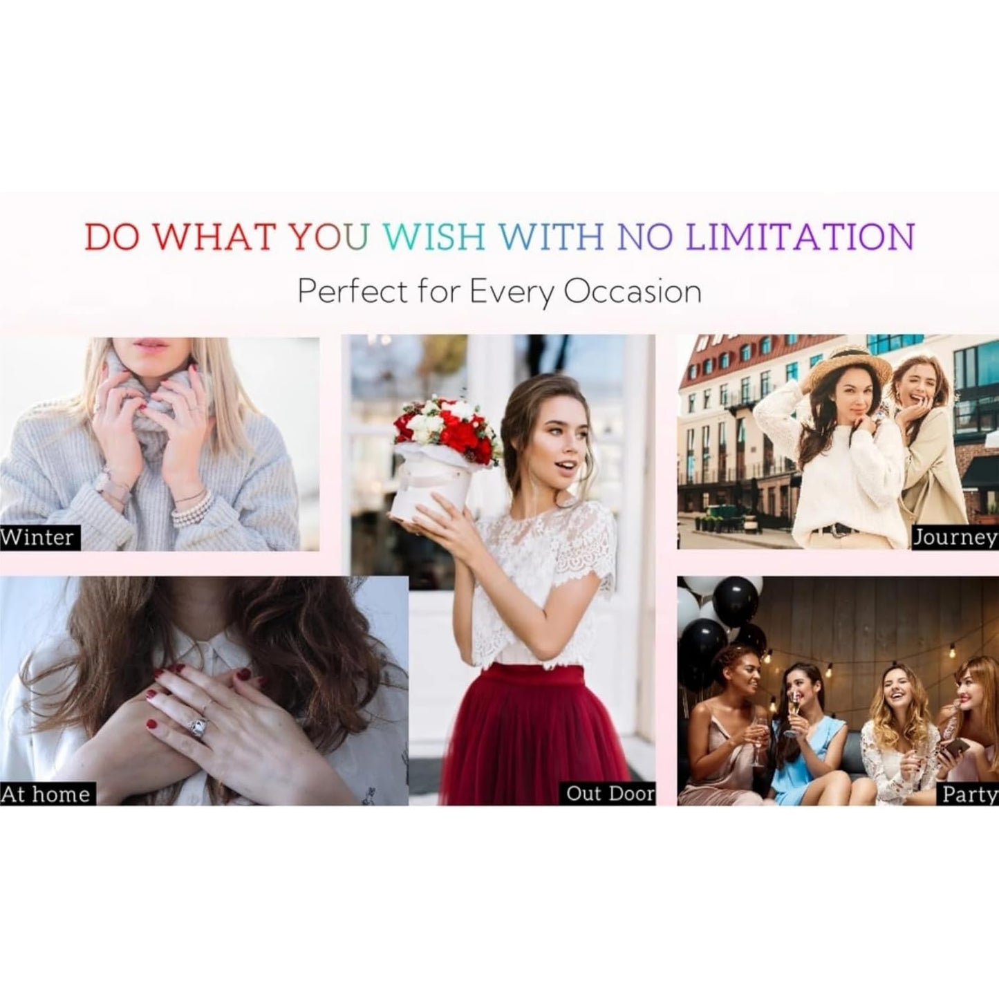 Medium Press on Nails Square Fake Nails Floral Acrylic Nail Press Ons Seeneey Cute Stick on Nail for Women 24pcs