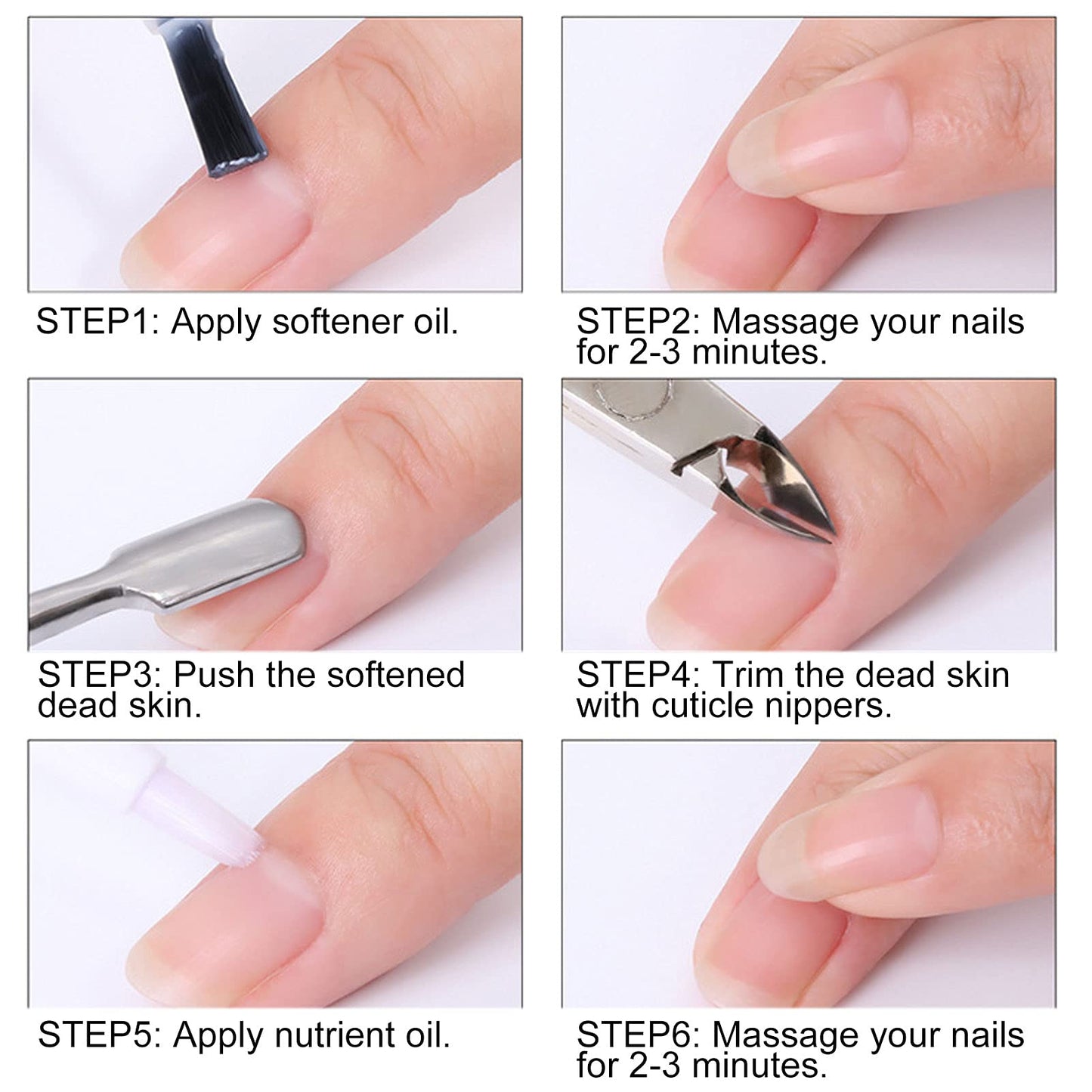 Milltrip Cuticle Trimmer Cuticle Nippers,Professional Carbon Steel Cuticle Cutter Cuticle Remover,Pedicure Manicure Tools for Fingernails and Toenails(D-501)