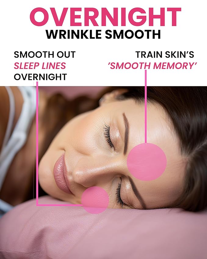 Akissos Facial Wrinkle Patches 80PCS Update Version Multi Area Anti Wrinkles Forehead Wrinkle Patches, Face Lift Tape for Wrinkles Overnight to Smooth Forehead Eyebrow Frown 11 Eye Smile Lines Lip
