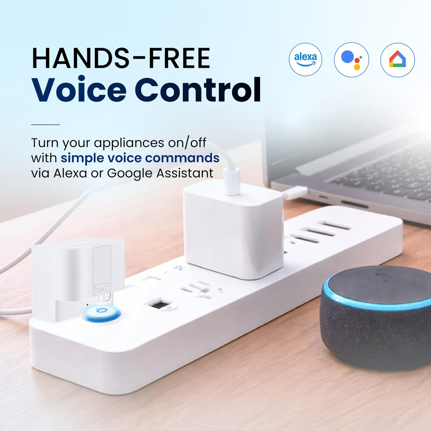 Osprey.Life Smart Fingerbot Button Pusher (Bluetooth) – No Wiring, Supports Button/Rocker/Toggle Switch, App & Timer Control, Add Gateway for Alexa & Google, White