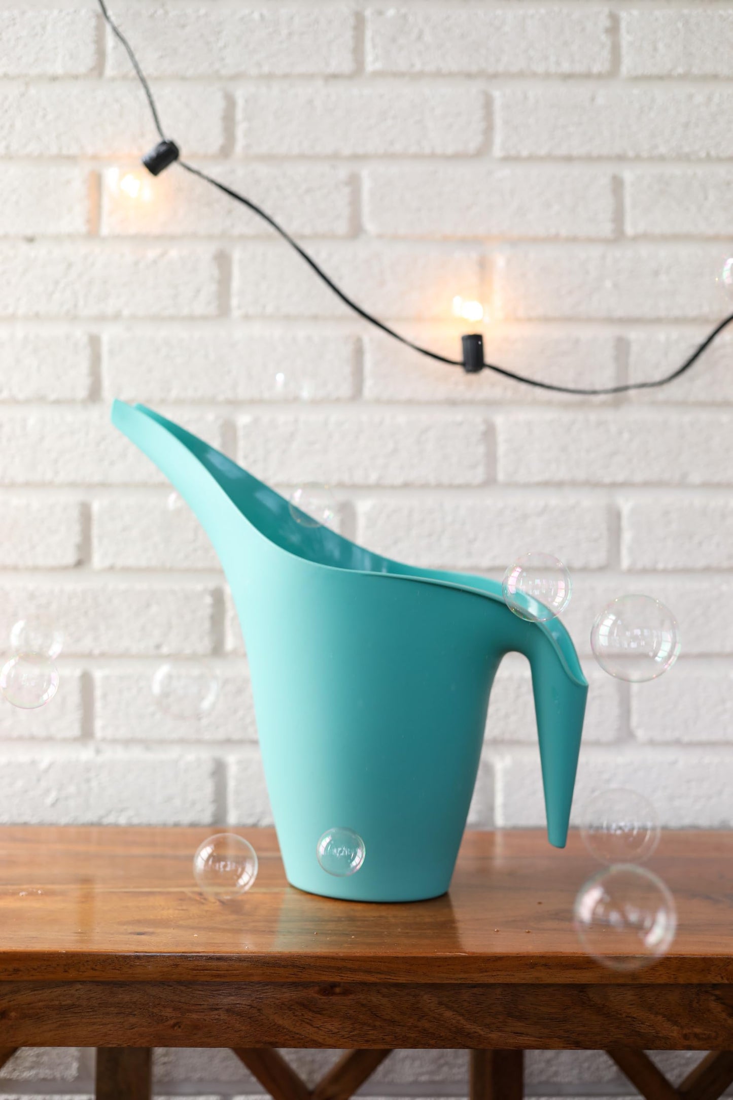 The HC Companies 1/2 Gallon Essential Watering Can for Indoor Outdoor Plants, Agate Green (Pack of 2)