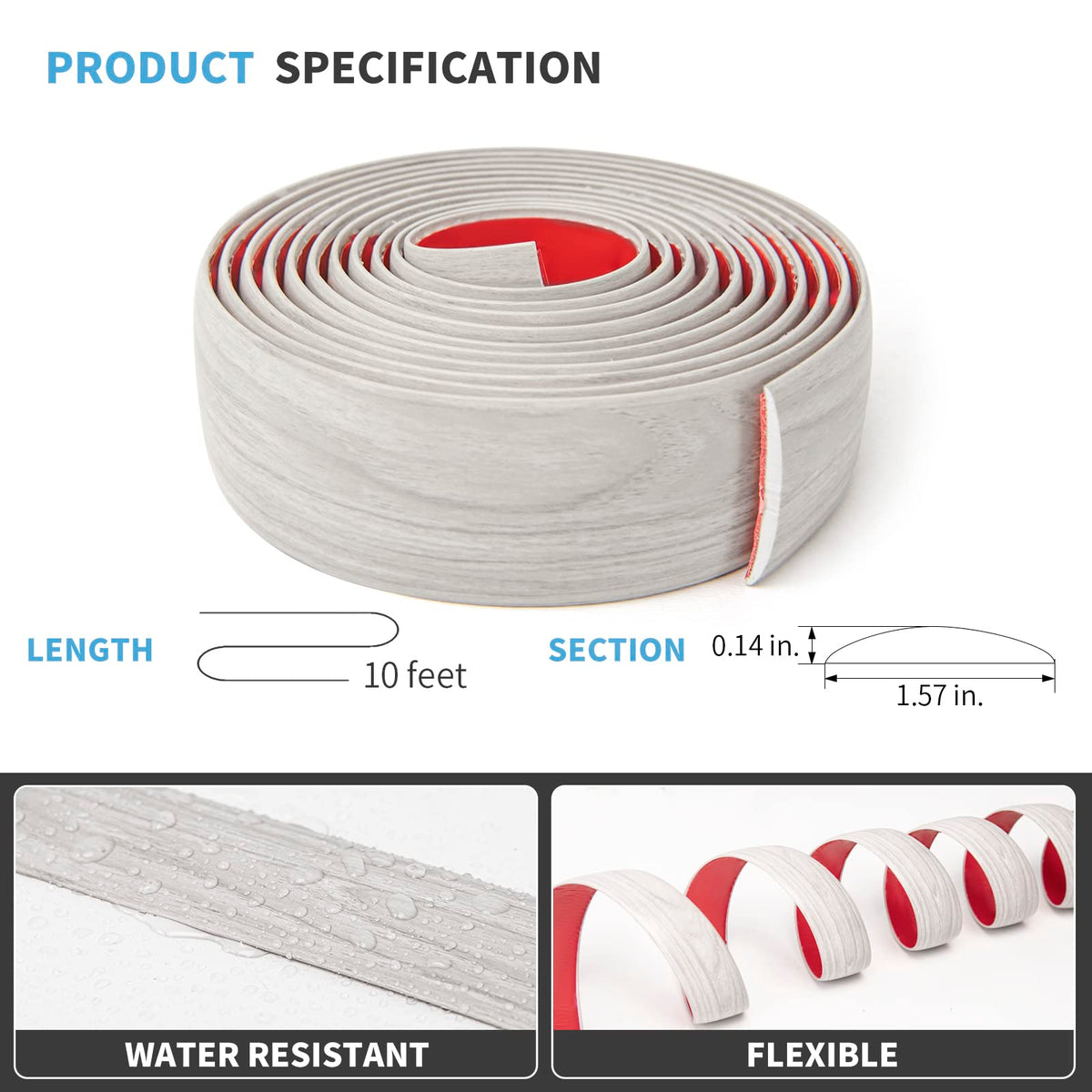 10 ft Floor Transition Strip